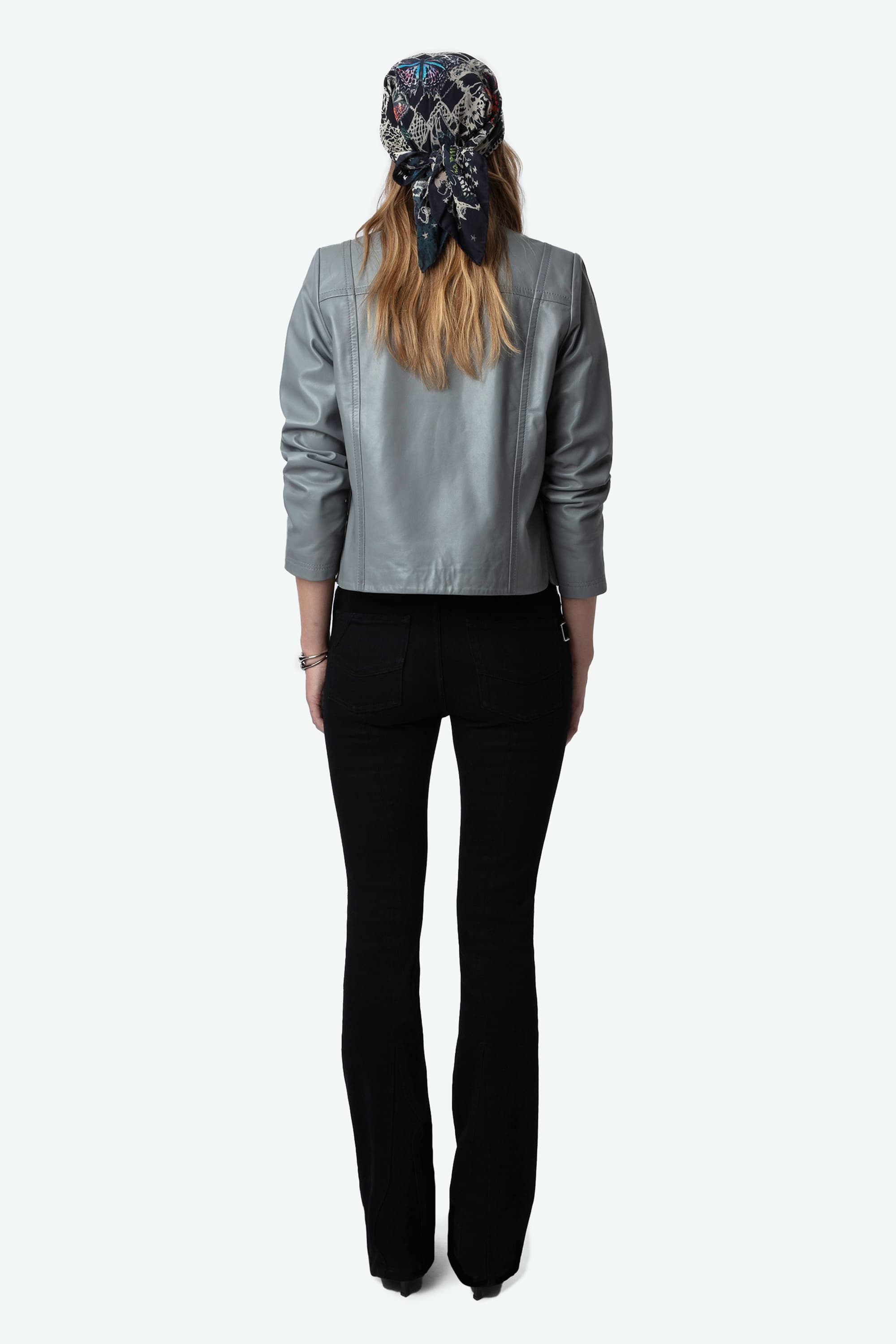 Litchi Leather Jacket