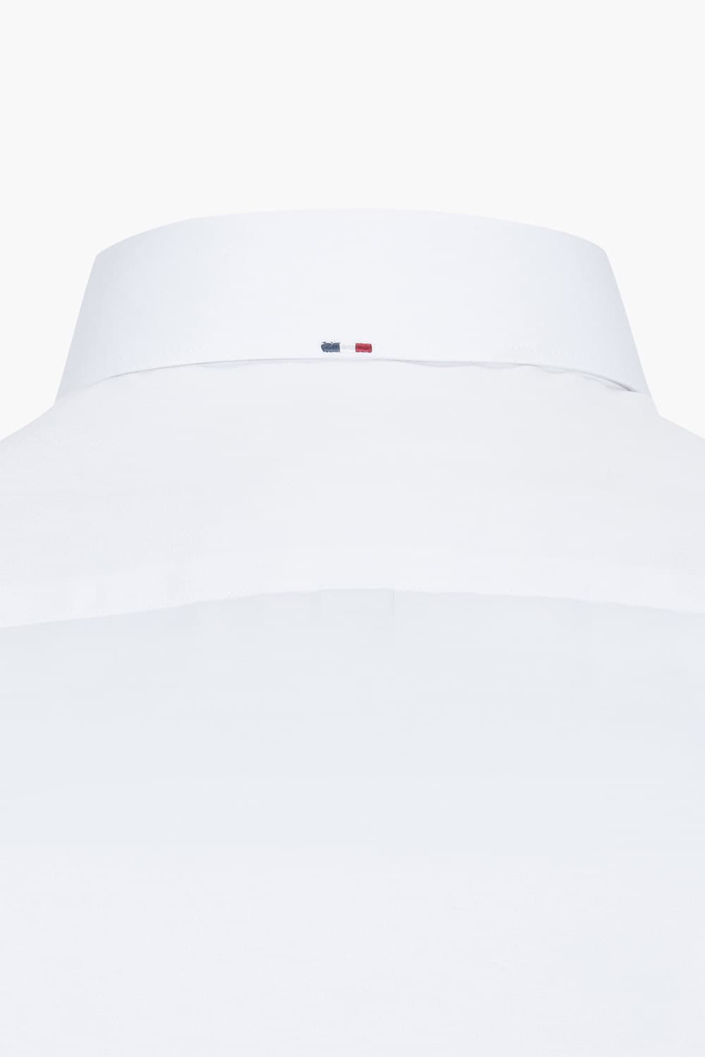 스트레치 솔리드 삼색 자수 311 컴포터블 셔츠 화이트 SE3FM21LS311SWH