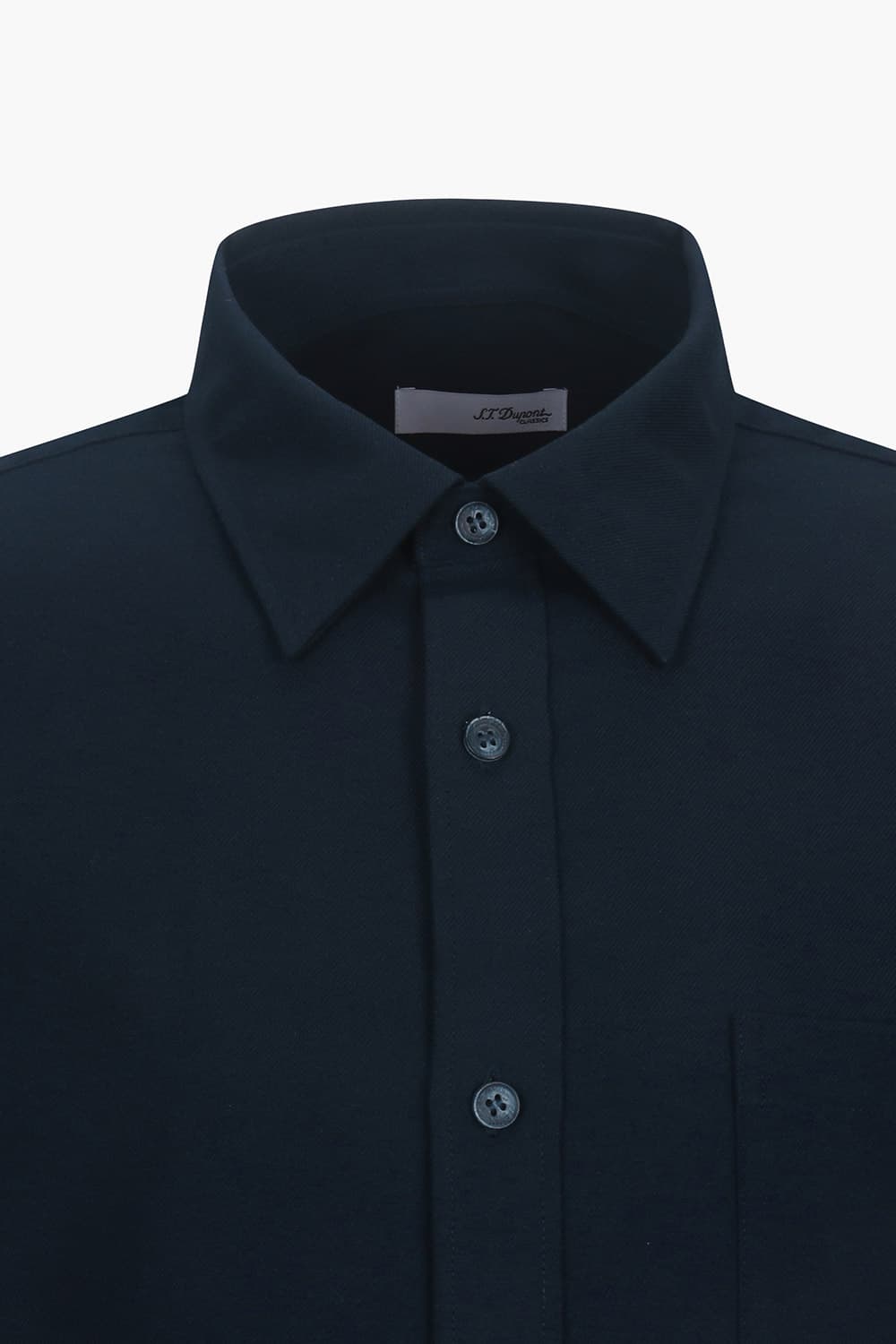 솔리드 기모 957 비즈니스(뉴 캐주얼 핏) 셔츠 네이비 SE4FM22LS957SNY