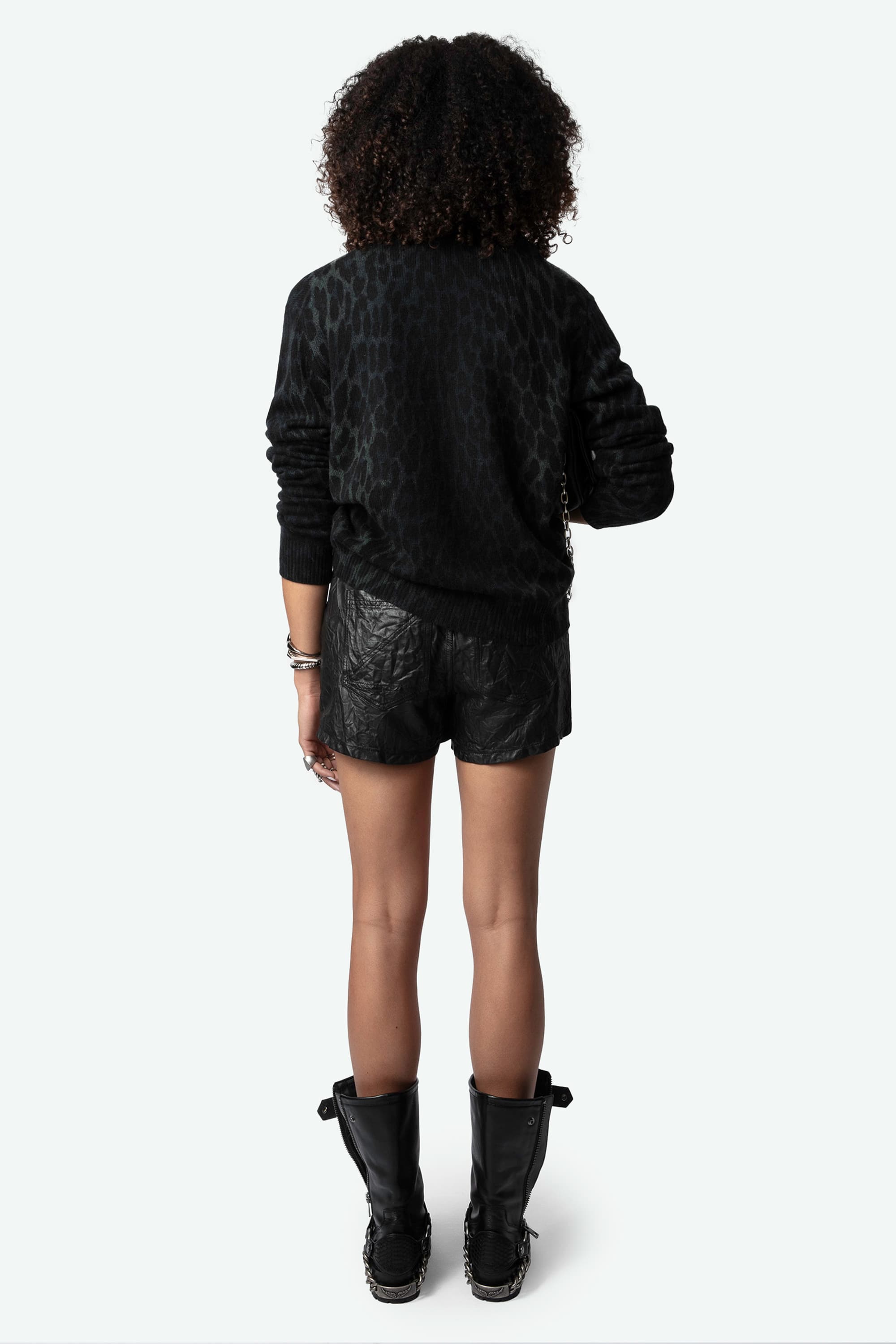 Pravis Leopard Cashmere Sweater