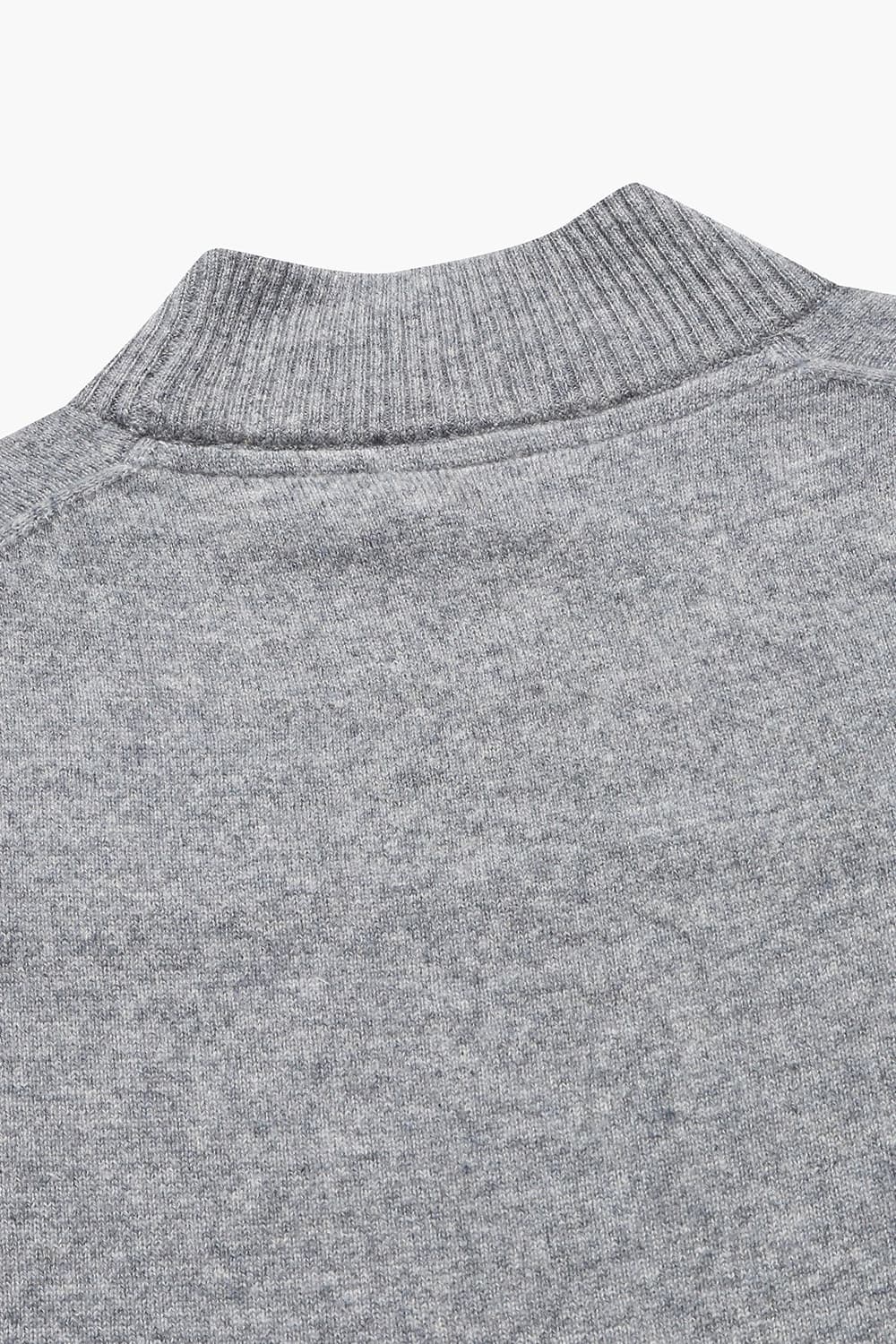 캐시미어 100 MOCK 니트 다크 그레이 RE4FMMAKN804R98