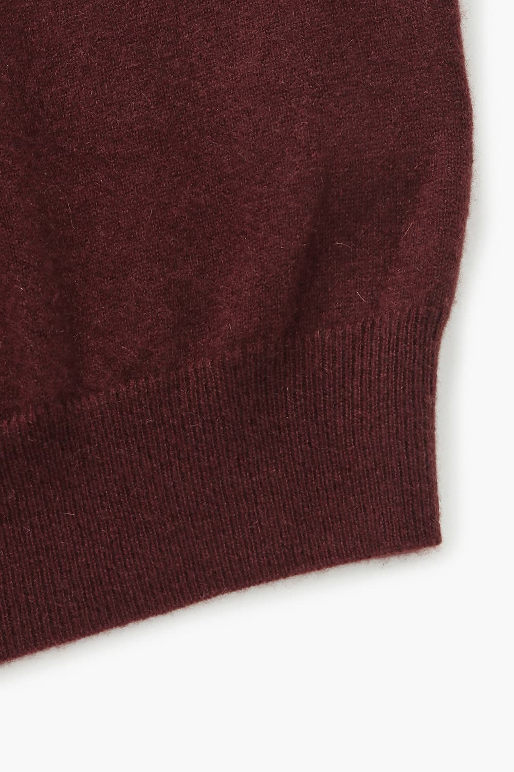 캐시미어 100 MOCK 니트 버건디 RE4FMMAKN804R46