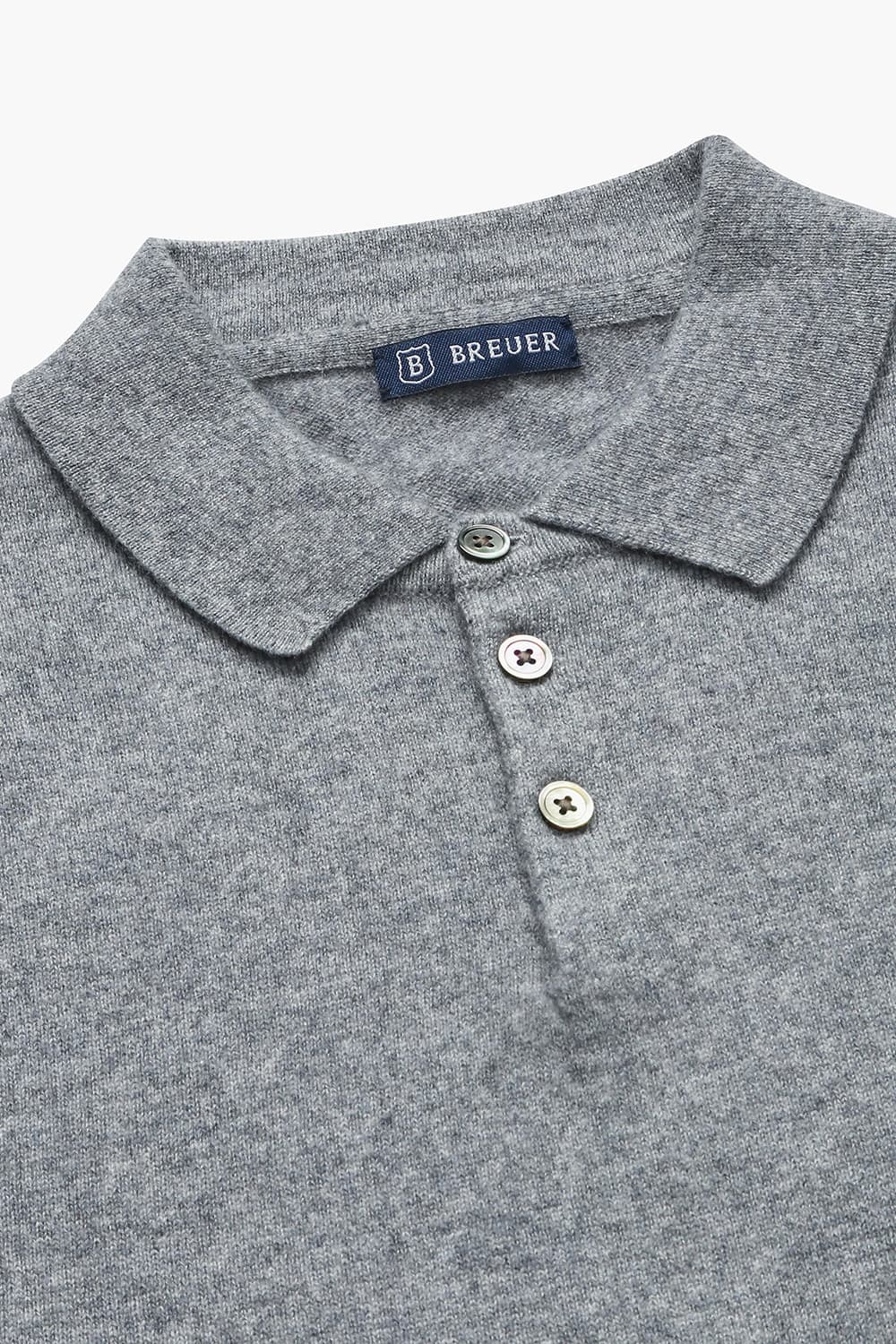 캐시미어 100 POLO 니트 다크 그레이 RE4FMMAKN802R98