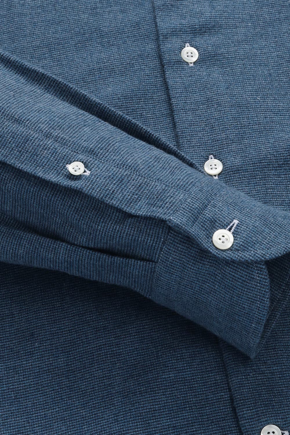 코튼 100 MICRO HOUNDTHOOTH 셔츠 블루 RE4FMBASH305R64