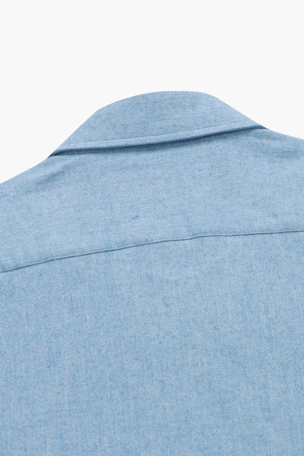 코튼 100 SOLID TWILL 셔츠 블루 RE4FMBASH304R63