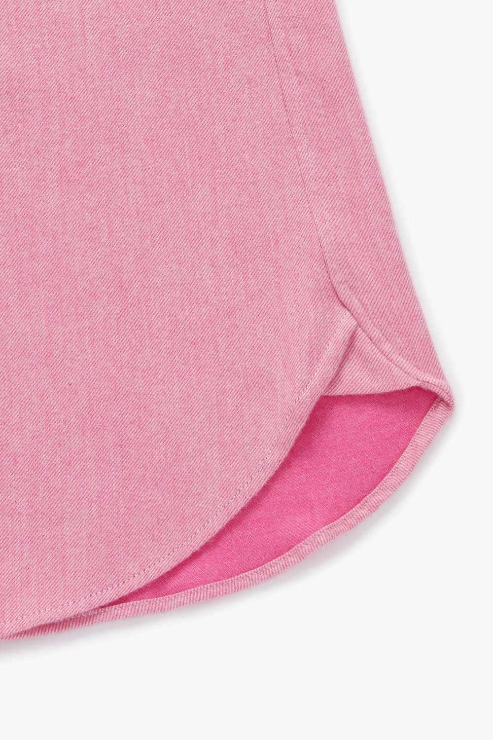 코튼 100 SOLID TWILL 셔츠 핑크 RE4FMBASH304R35