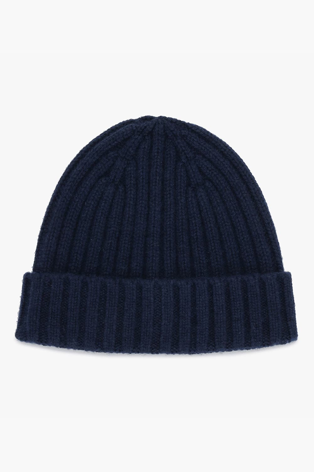 울 믹스 CASHMERE BEANIE 모자 네이비 QE4FMHTHT103Q66