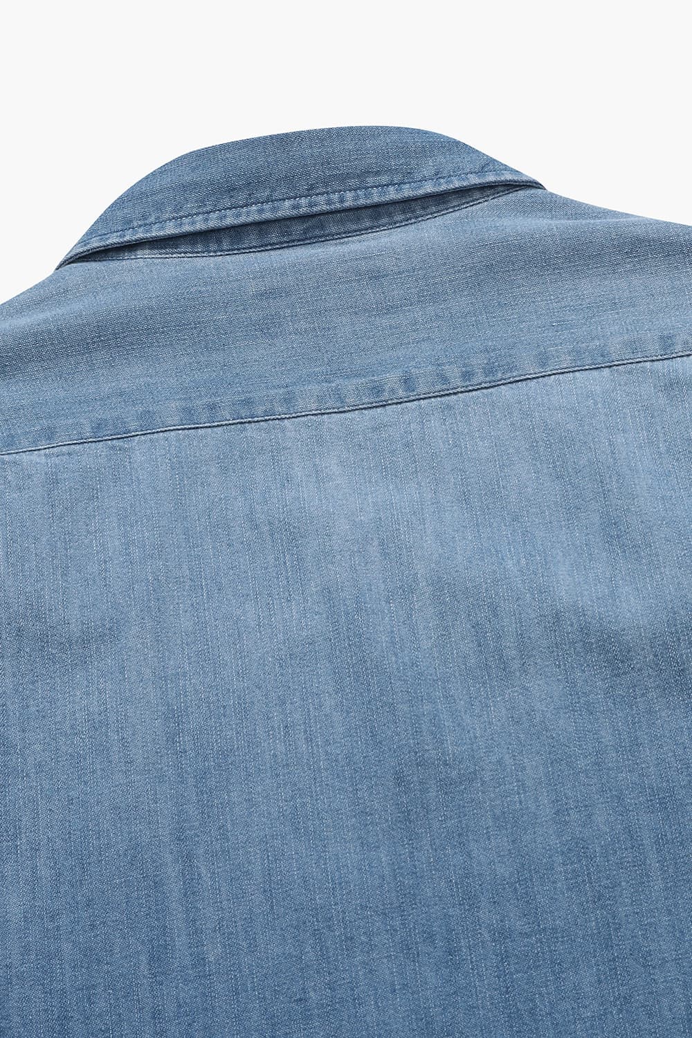 코튼 100 POCKET 셔츠 블루 QE4FMHTSH113Q64