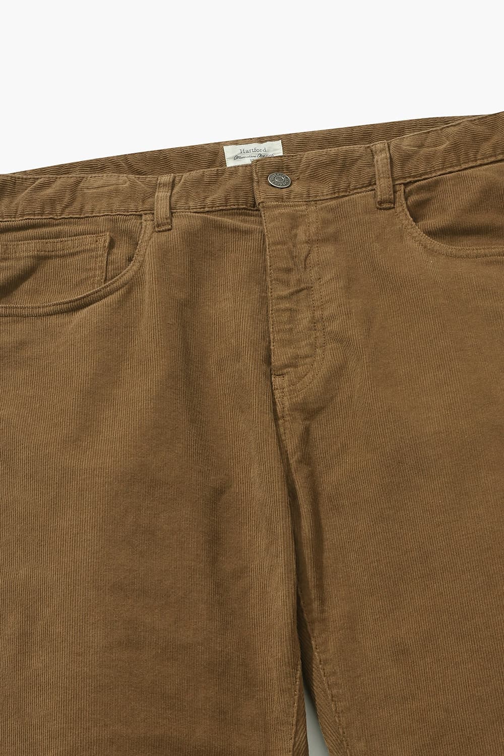 코튼 TIM 팬츠 브라운 QE4FMHTPT103Q85