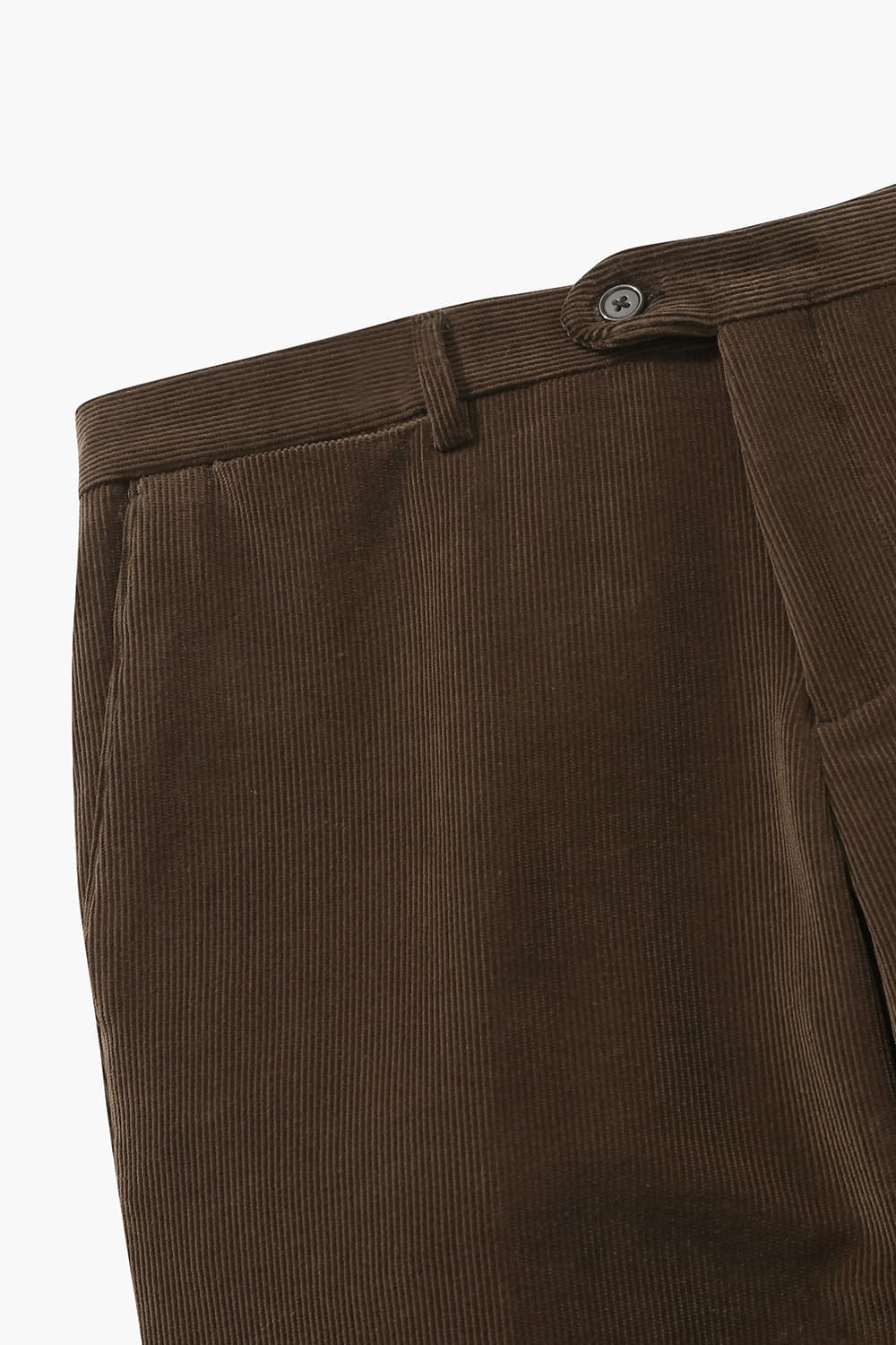 코튼 믹스DUCA  팬츠 브라운 RE4FMMAPT805R87