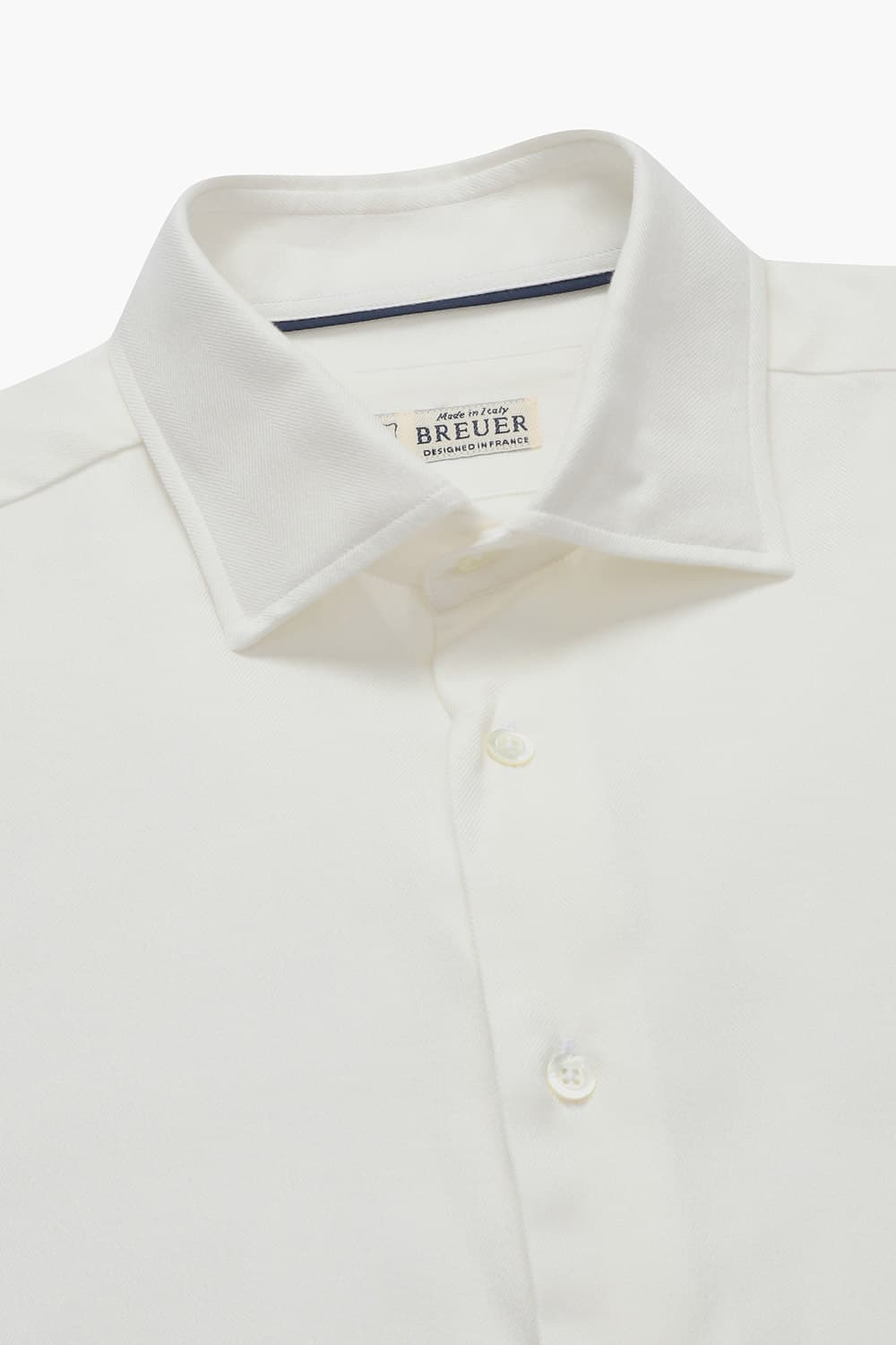 코튼 믹스 Beaulieu 셔츠 화이트 RE4FMBASH306R01