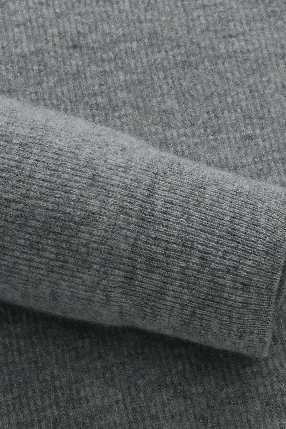 [기간한정] 울 100 Rond 니트 그레이 RE4FMBAKN101R95