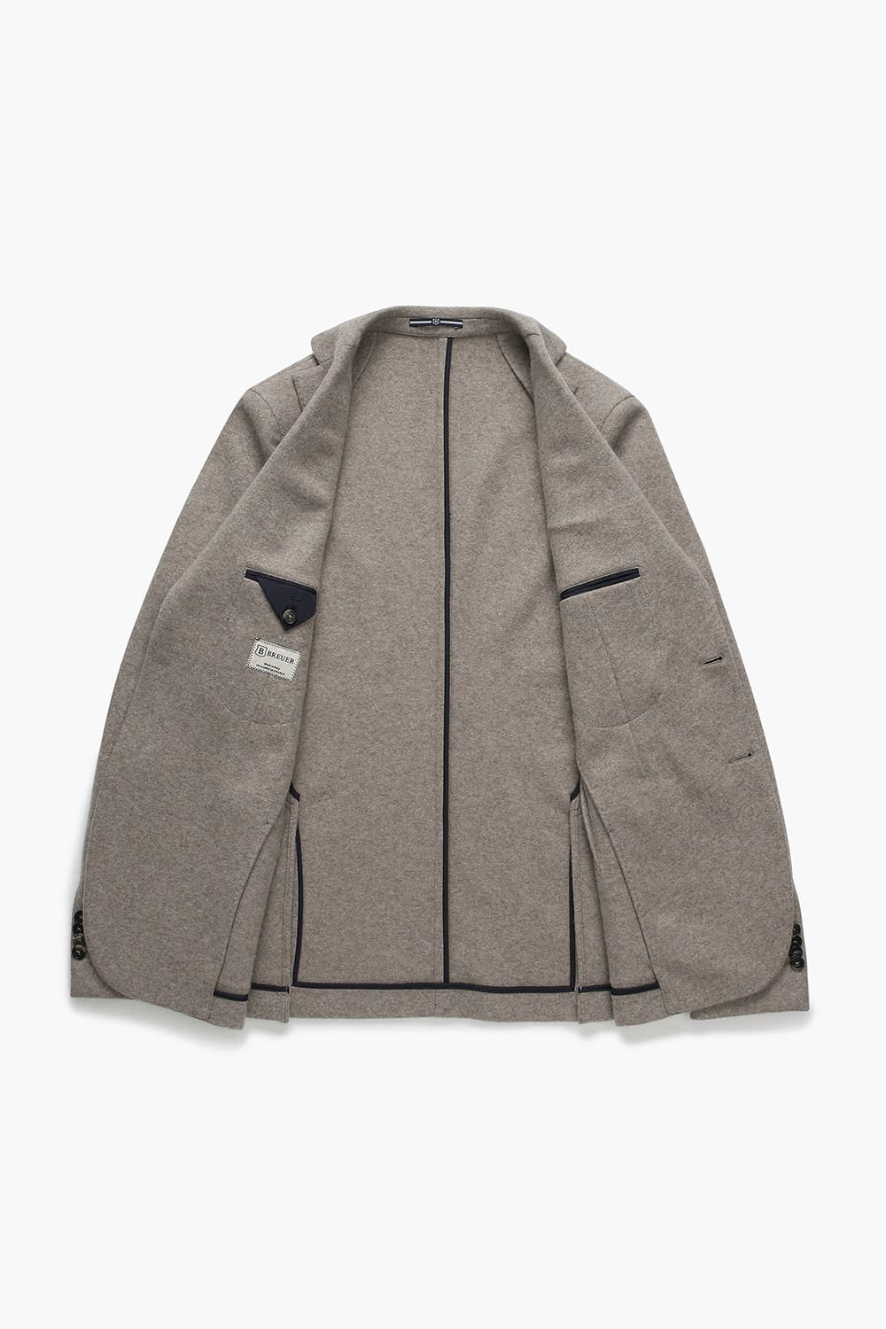 캐시미어 100 Salento 자켓 라이트 브라운 RE4FMBAJA201R80