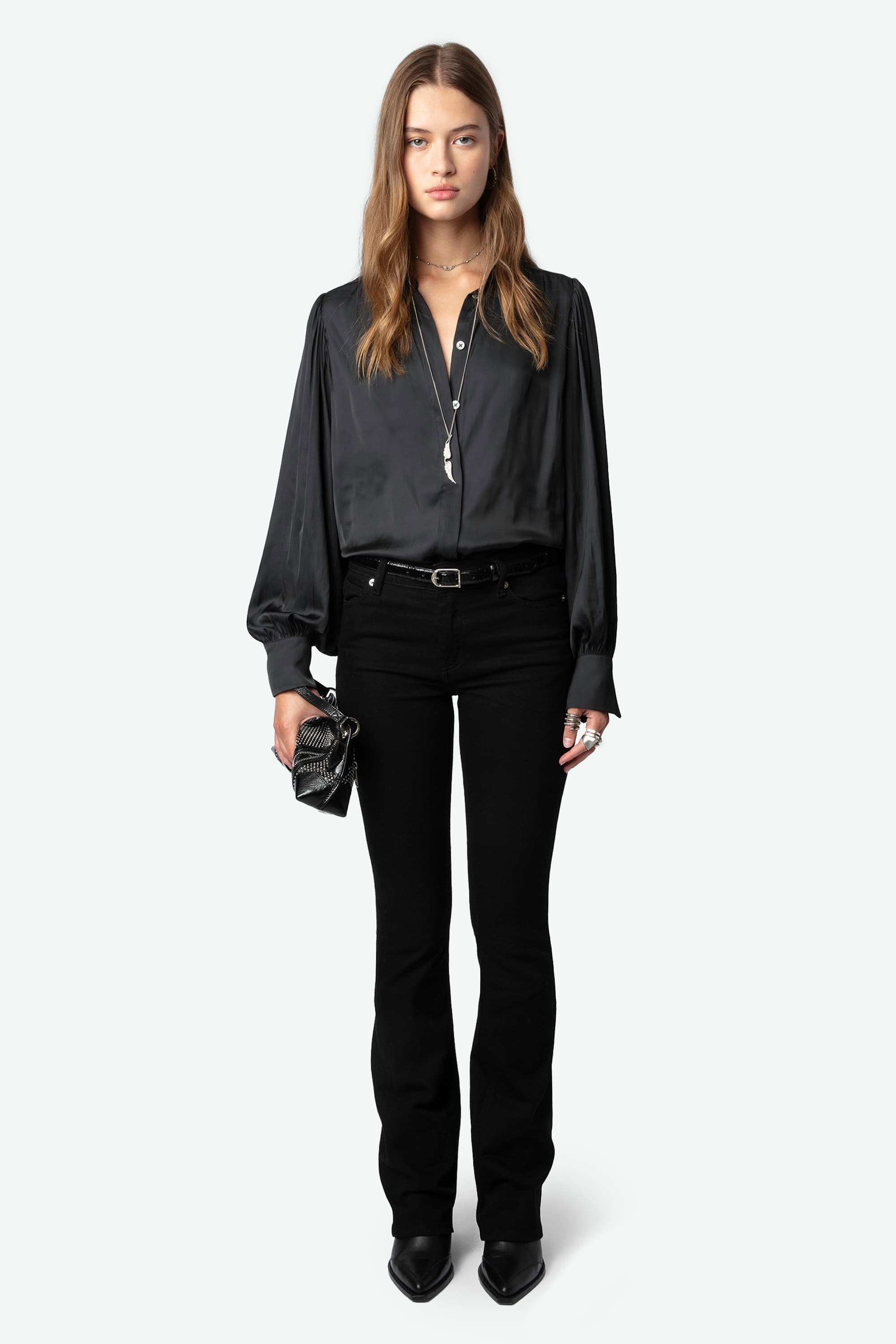 Trenta Satin Blouse