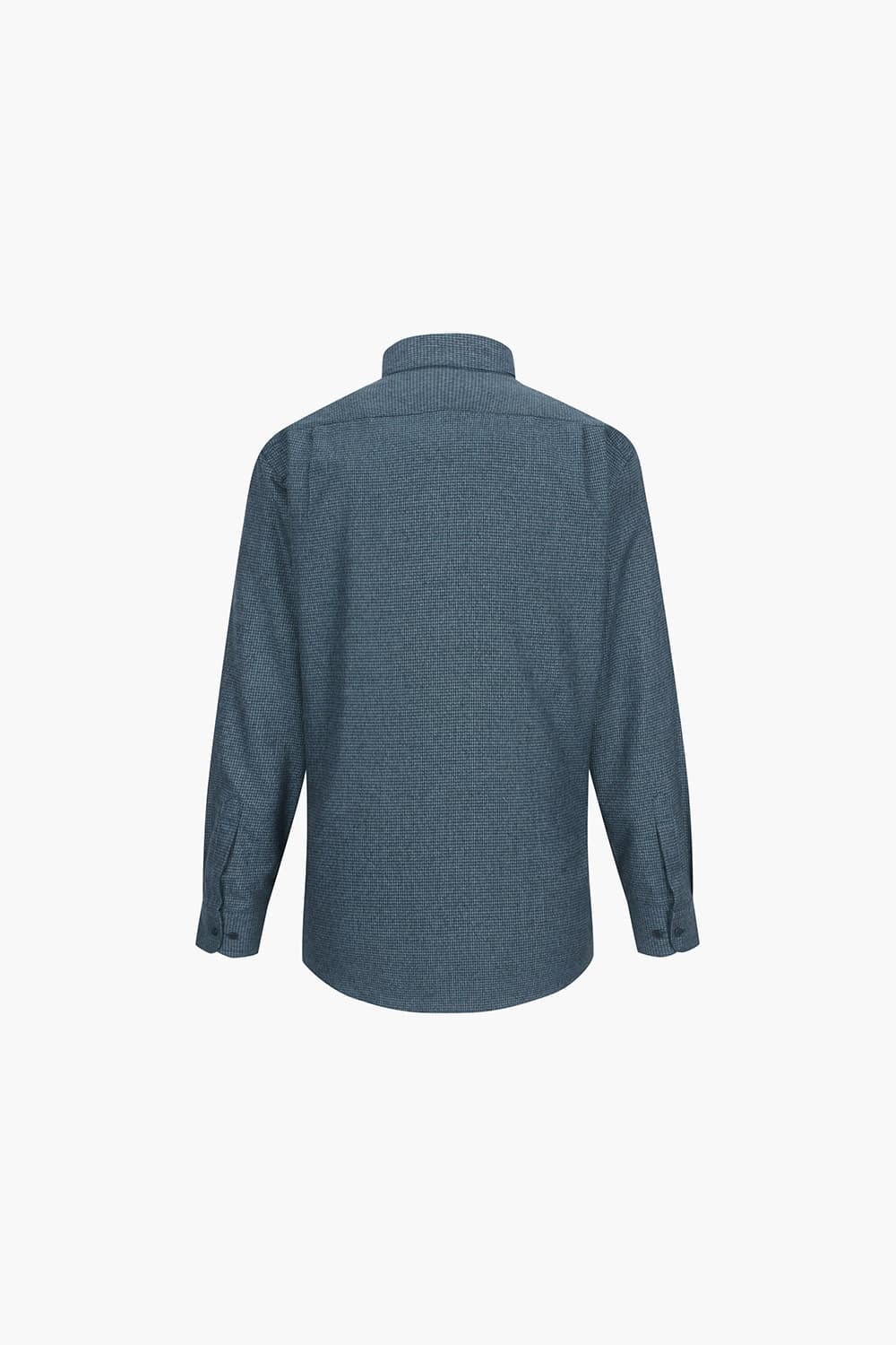 마이크로 하운드투스 체크 기모 732 비즈니스 셔츠 그린 SE2FM12LS732SGE