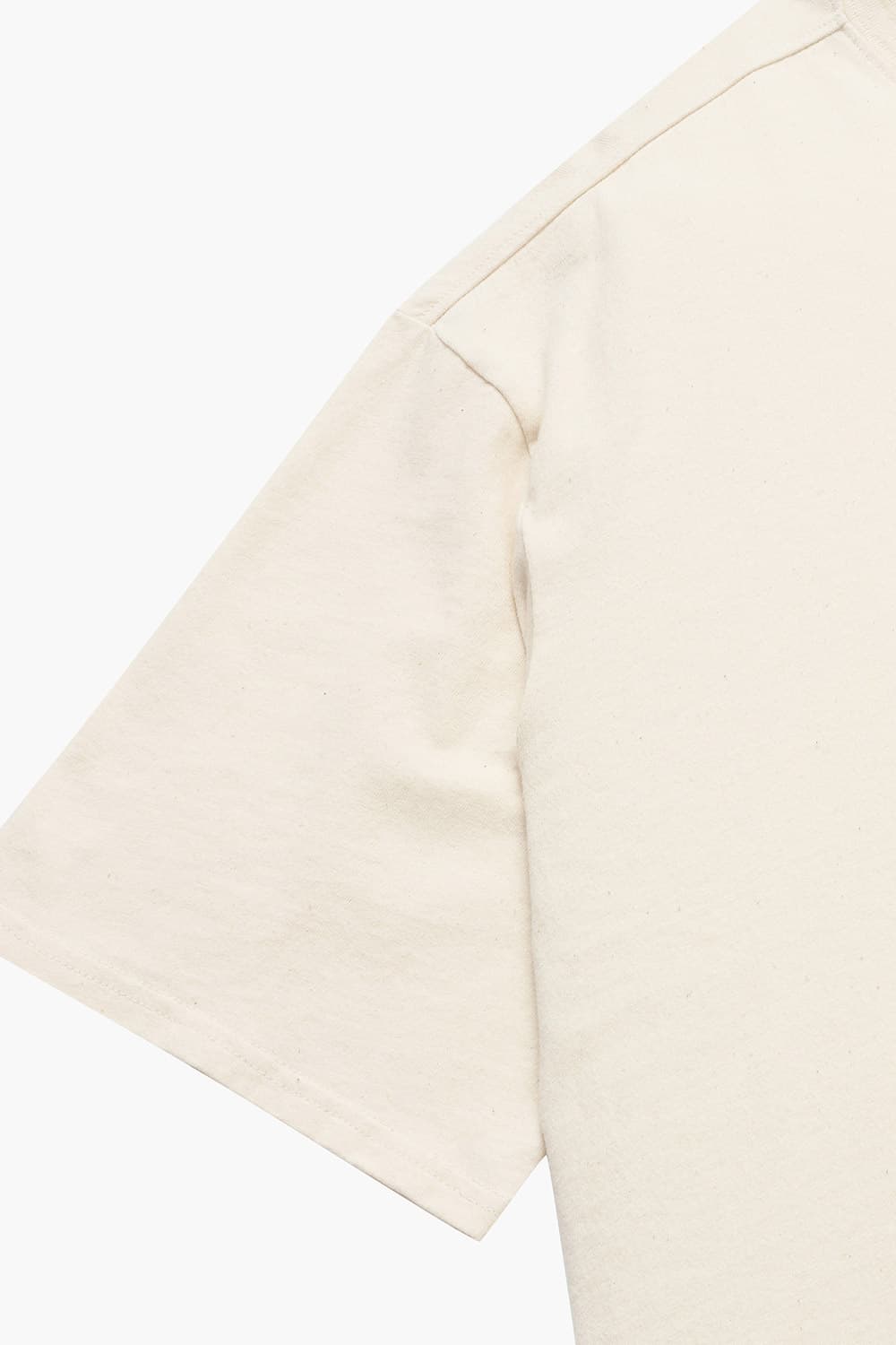 면 100 THORSTEN 티셔츠 아이보리 QE4FMRDTE104Q12