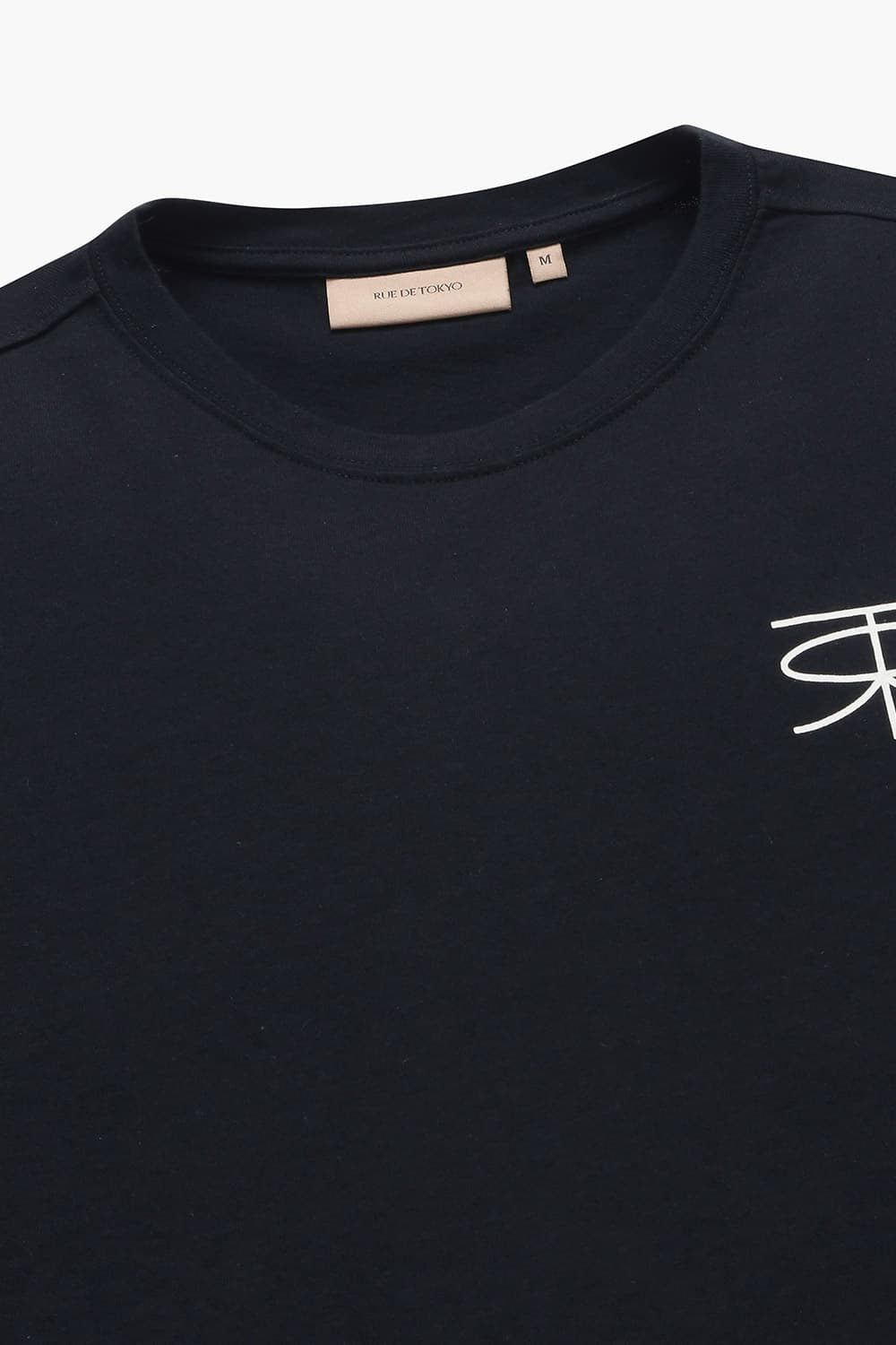 면 100 THORSTEN 티셔츠 블랙 QE4FMRDTE103Q99