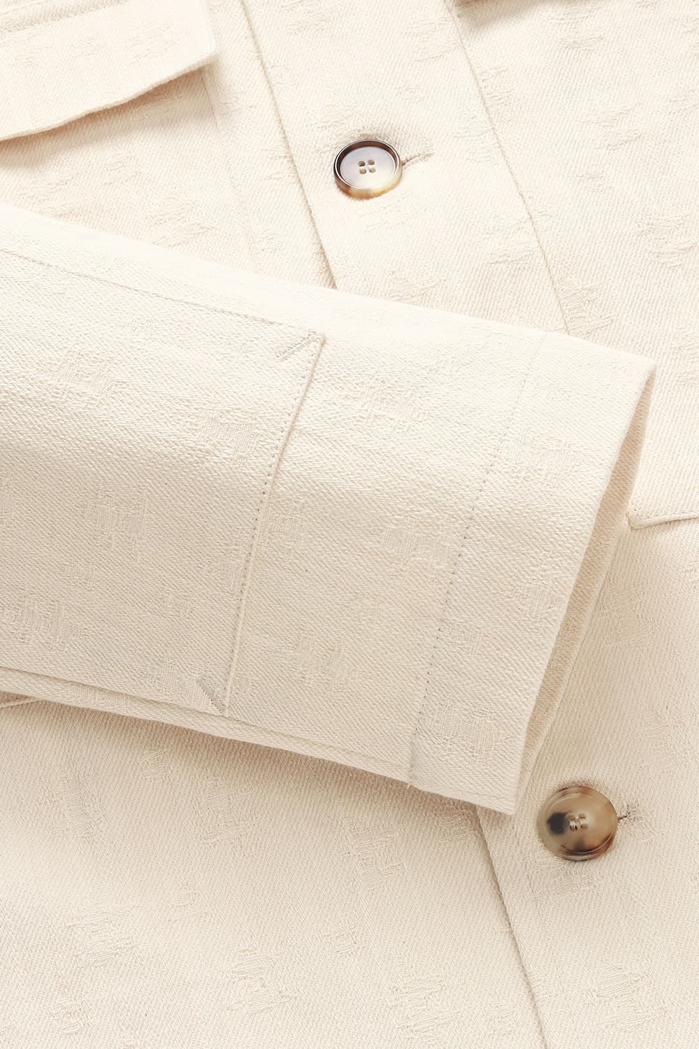 면 100 CLAS 자카트 자켓  아이보리 QE4FMRDOT102Q12