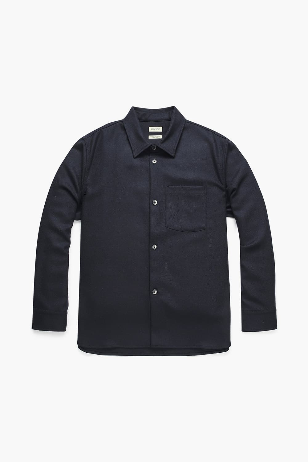 울100 ONE-POCKET OVERSHIRT 블루 셔츠 QE4FMDBSH101Q64