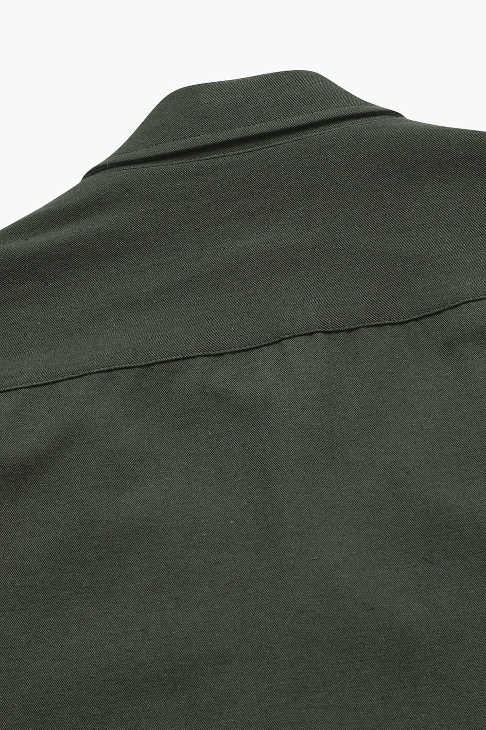 코튼 마 믹스 ARTIST SHIRT 카키 셔츠 QE4FMDBSH103Q79