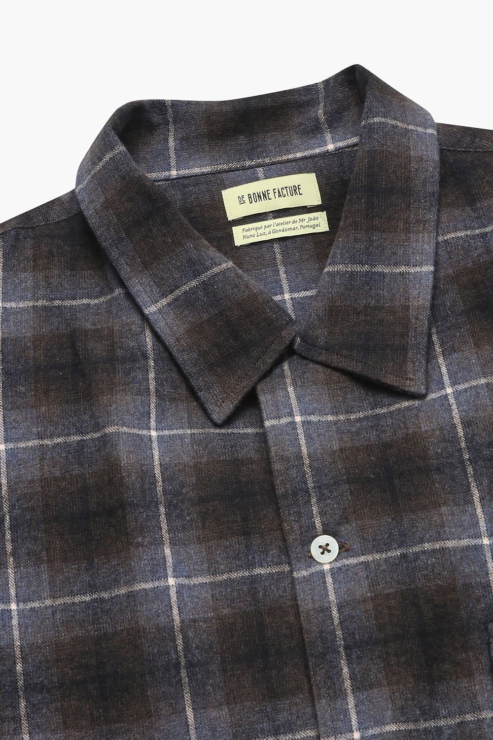 면100 CAMP COLLAR SHIRT 퍼플 셔츠 QE4FMDBSH104Q55