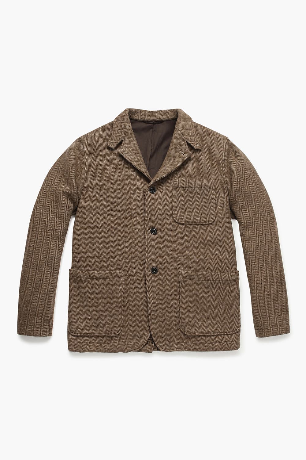 [기간한정] 울 믹스 JERALD 브라운 자켓 QE4FMHTJA103Q85