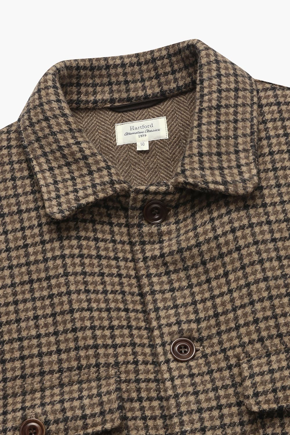 울 믹스 DAY 브라운 아우터 QE4FMHTOT107Q83