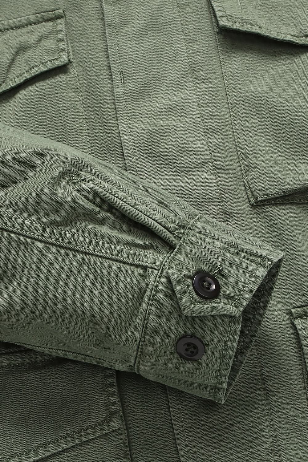 면100 JARED 다크 그린 아우터 QE4FMHTOT111Q77