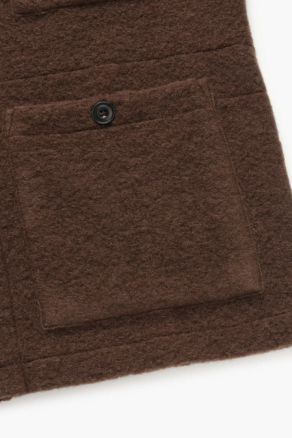 울 믹스 SERVICE JACKET 브라운 아우터 QE4FMHTOT112Q86