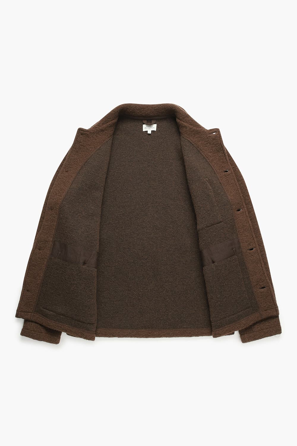 울 믹스 SERVICE JACKET 브라운 아우터 QE4FMHTOT112Q86