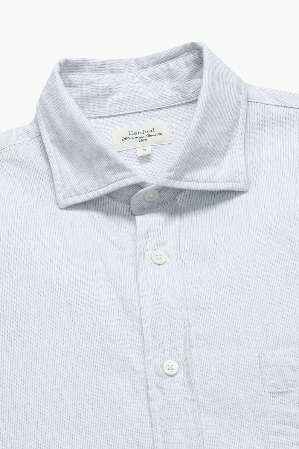 면100 PAUL 라이트 블루 셔츠 QE4FMHTSH101Q60