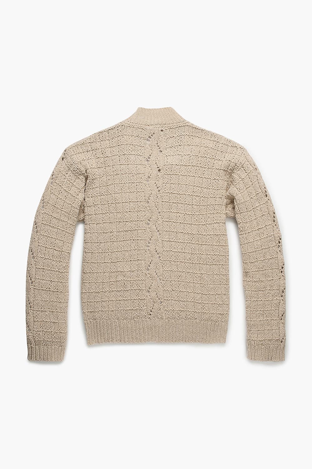 면100 Kamil knit 아이보리 니트 QE4FMRDKN101Q13