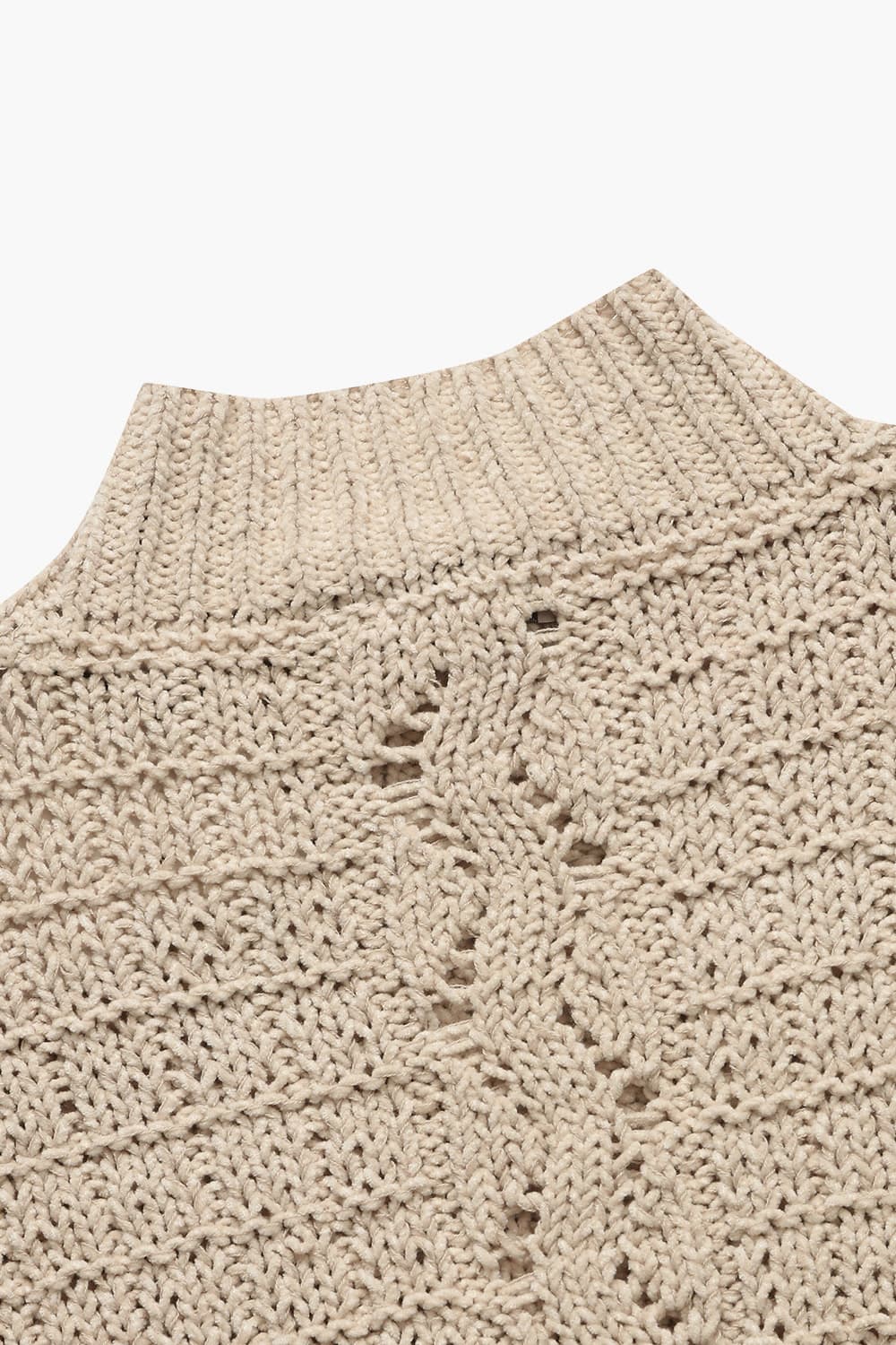 면100 Kamil knit 아이보리 니트 QE4FMRDKN101Q13