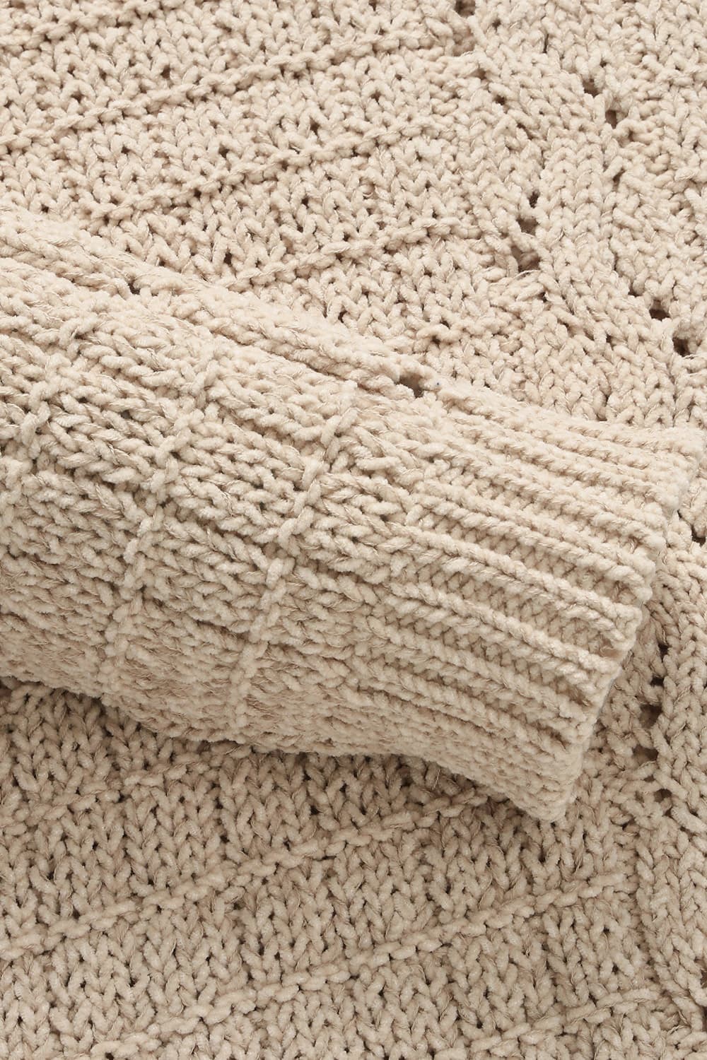 면100 Kamil knit 아이보리 니트 QE4FMRDKN101Q13