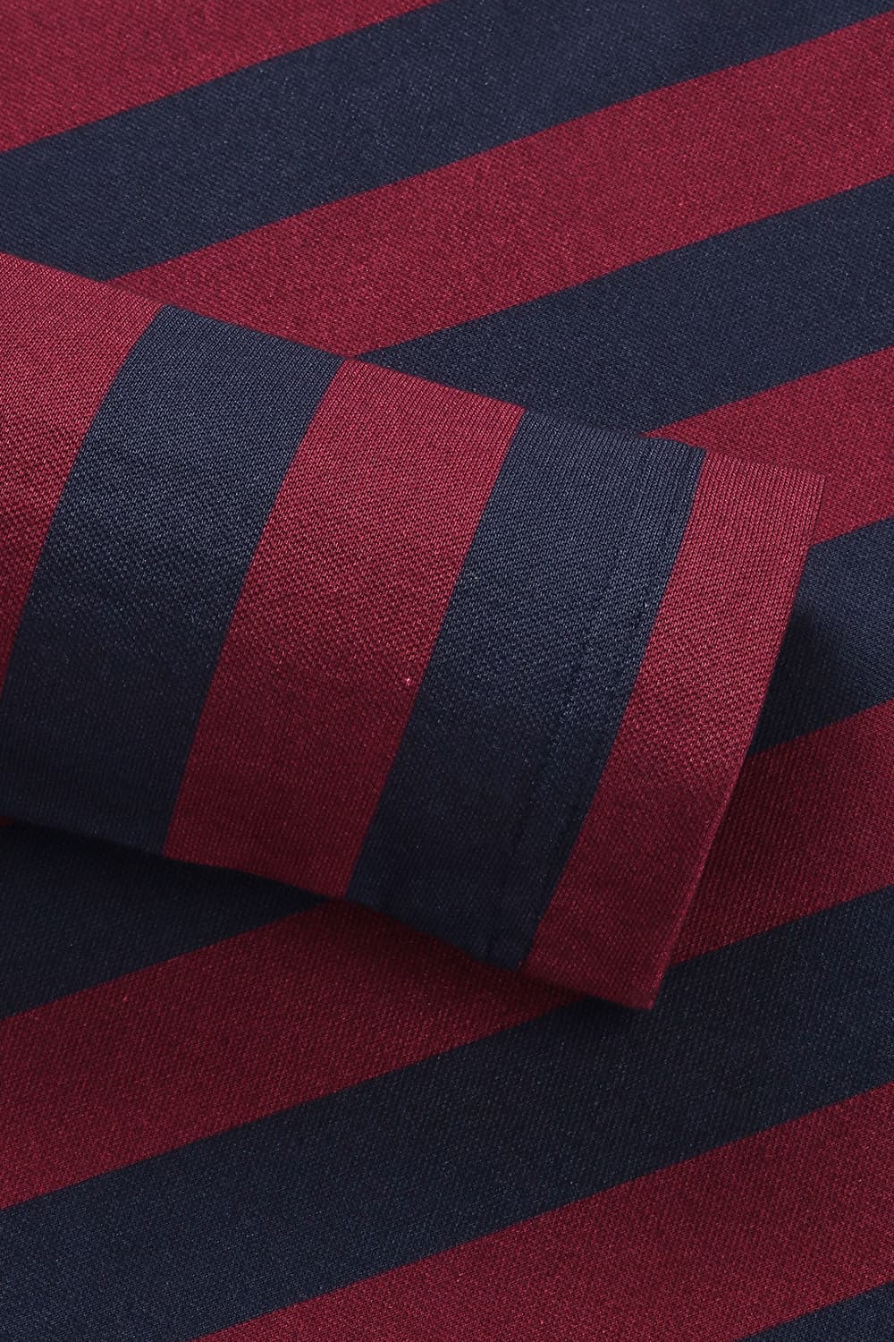 면100 Stripe Polo 레드 폴로 RE4FMBAPO103R45