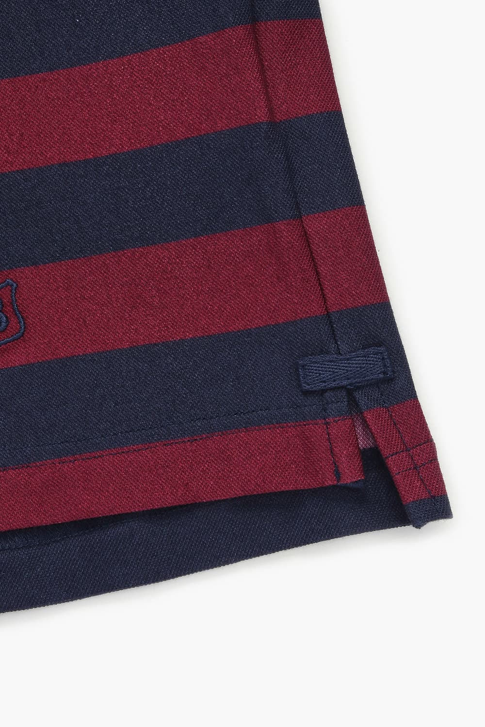 면100 Stripe Polo 레드 폴로 RE4FMBAPO103R45