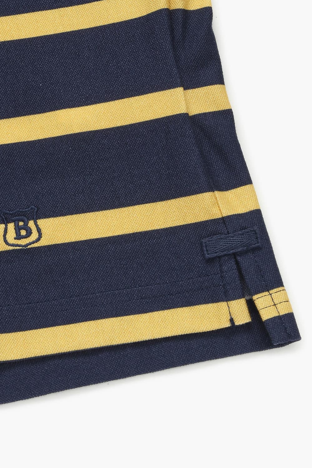 면100 Stripe Polo 옐로우 폴로 RE4FMBAPO102R25