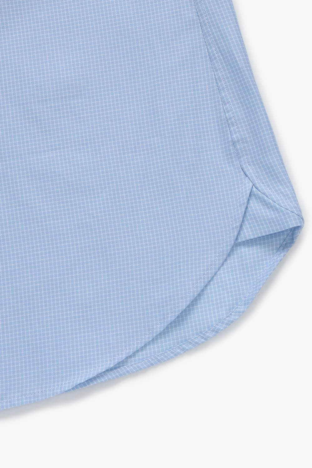 면100 Micro Window블루 셔츠 RE4FMBASH302R63