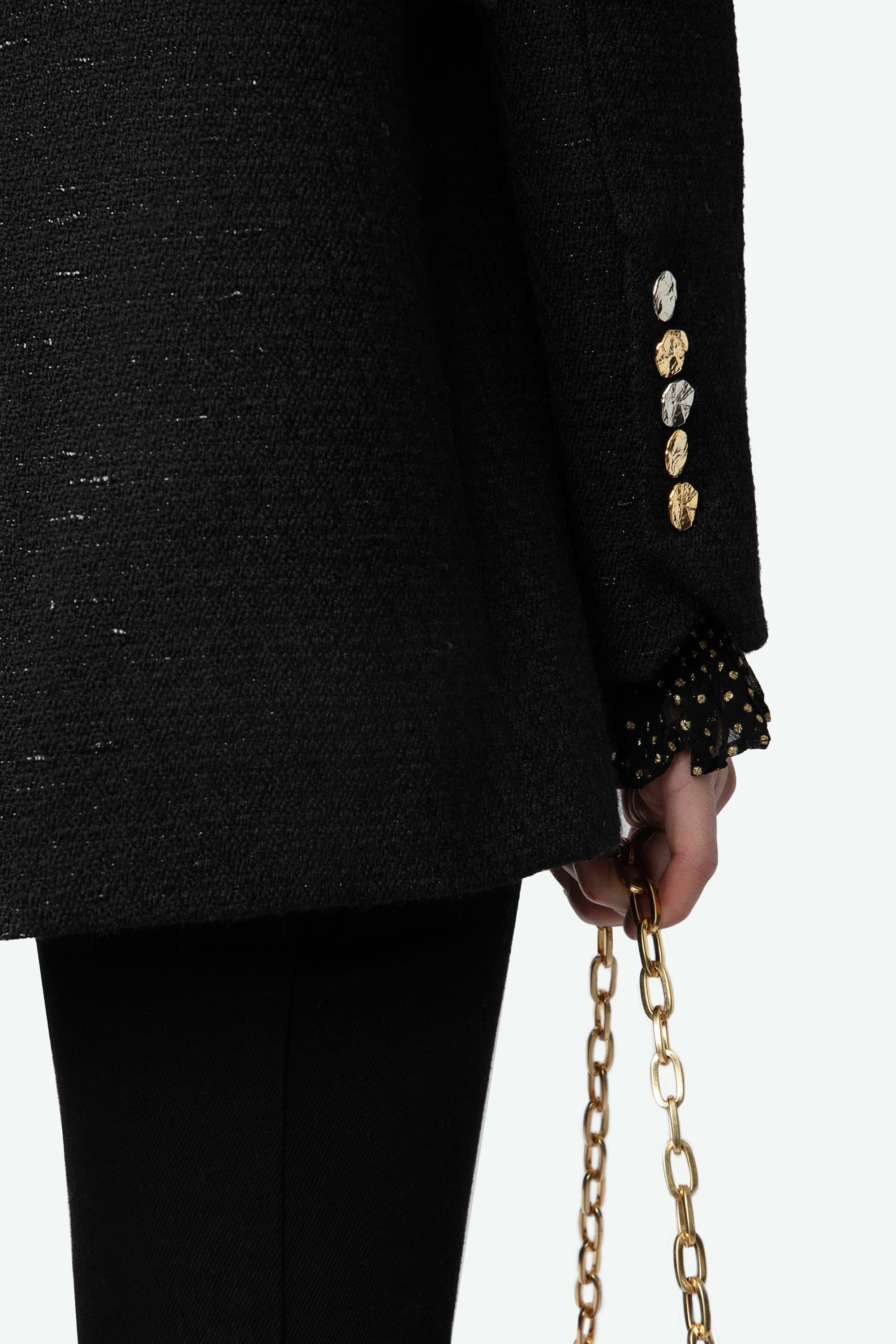 Vicka Tweed Wool Jacket