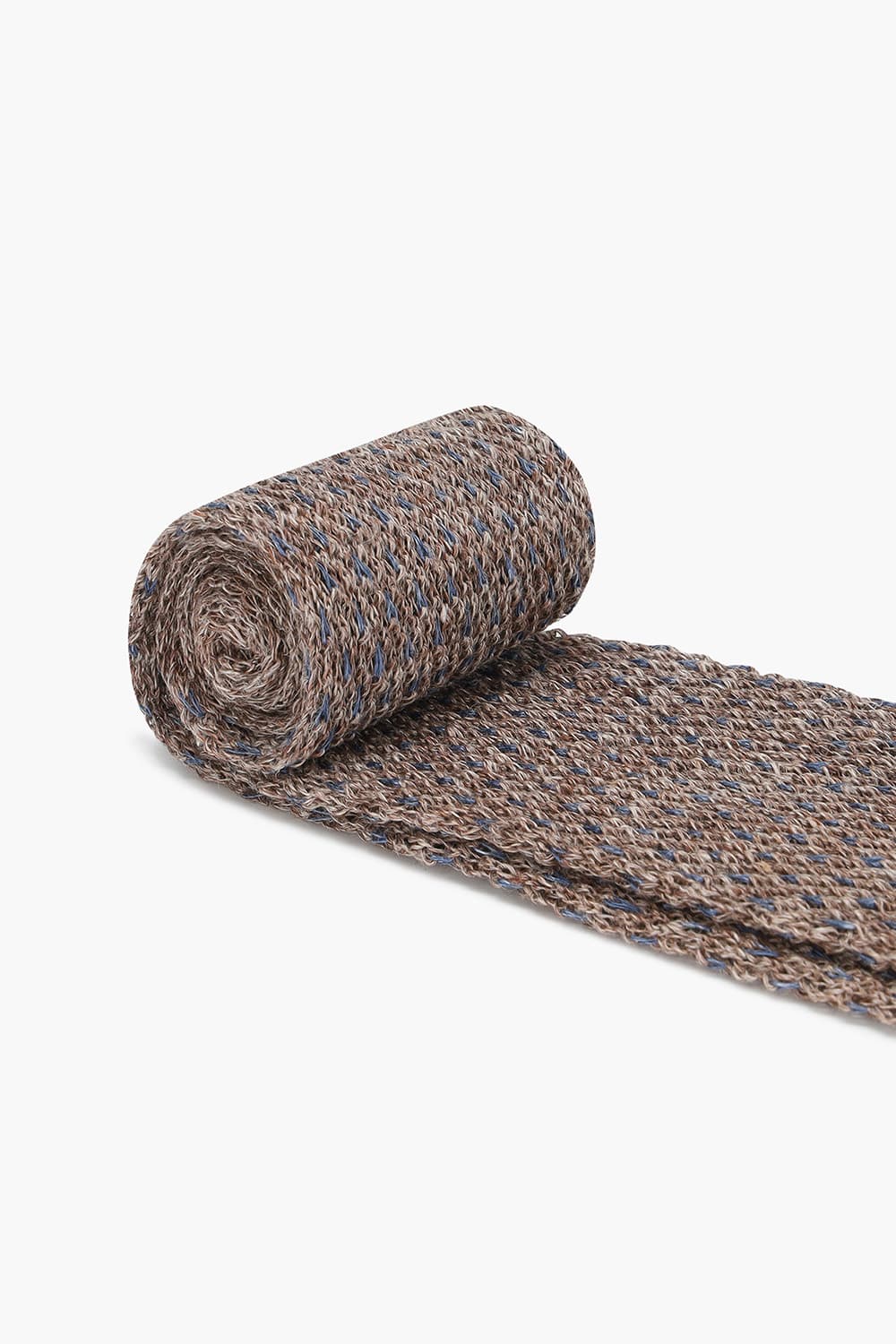 린넨 베이직 스퀘어 넥타이 04166P710704