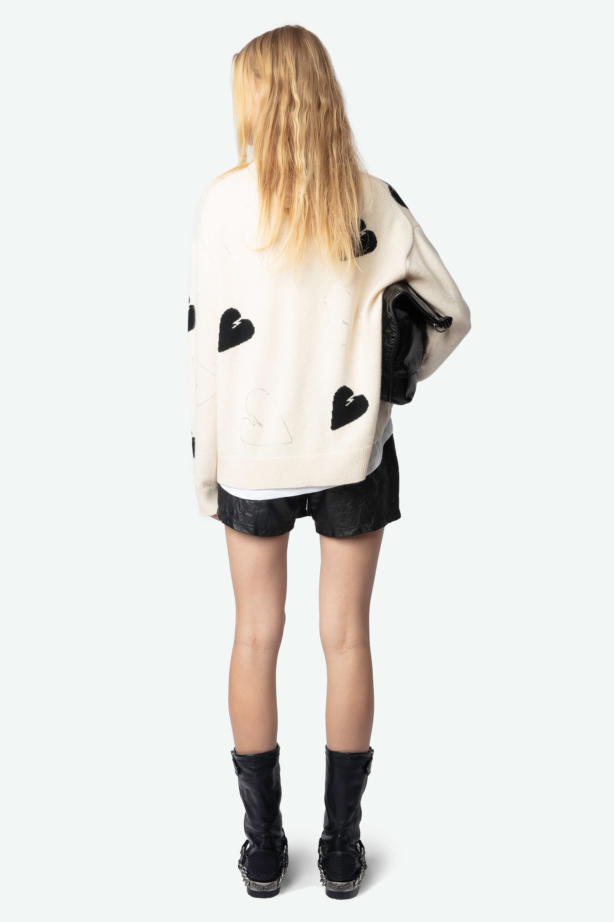 Markus Heart Cashmere Sweater