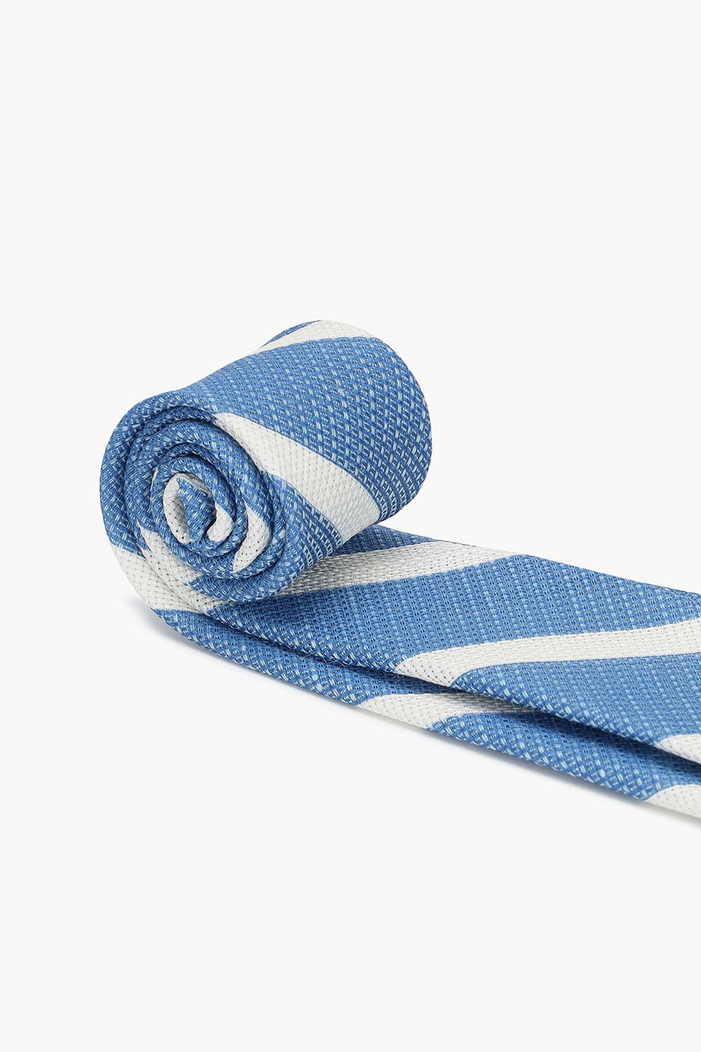 린넨 혼방 스트라이프 넥타이 02362P721603