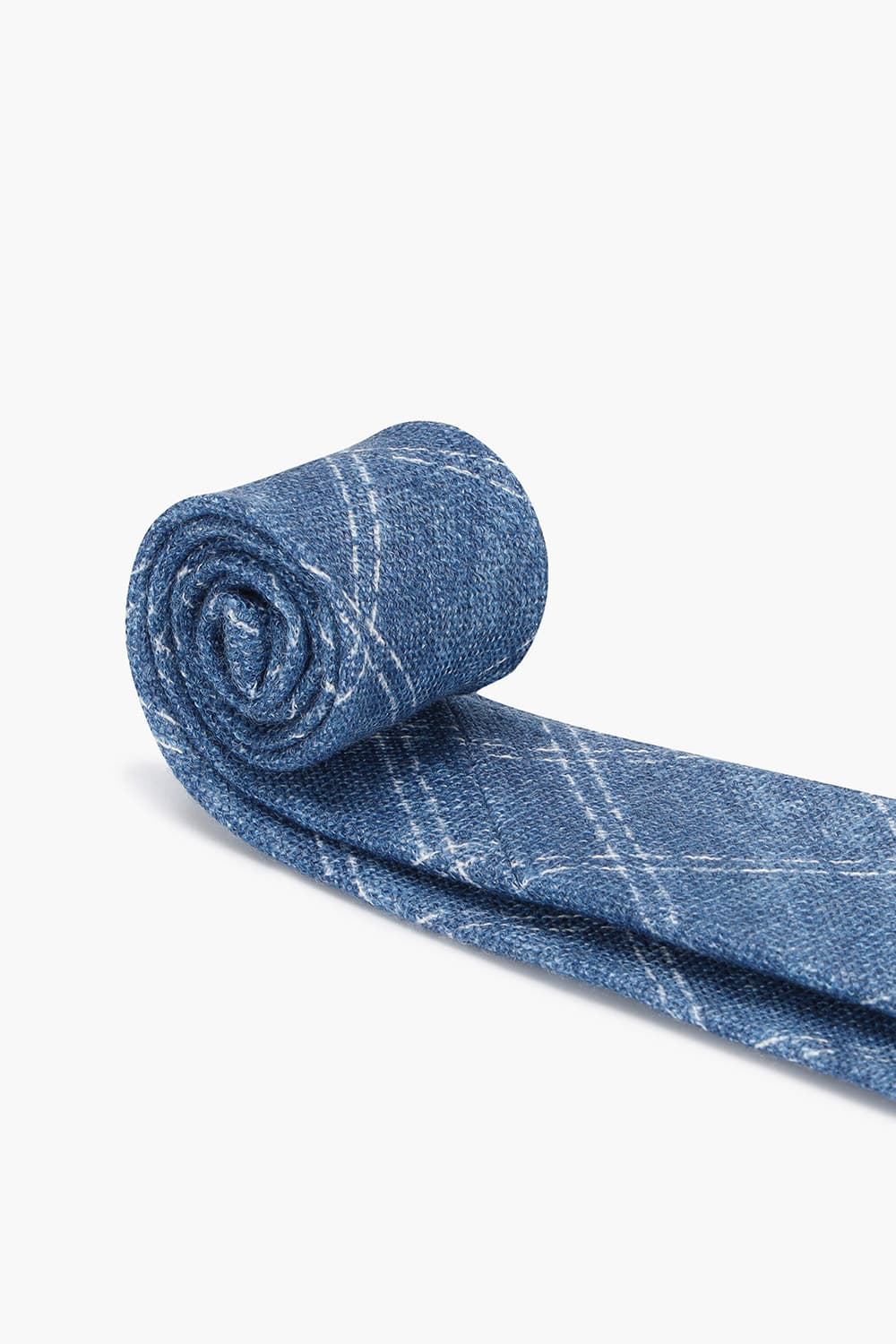 린넨 윈도 체크 넥타이 02330P713918