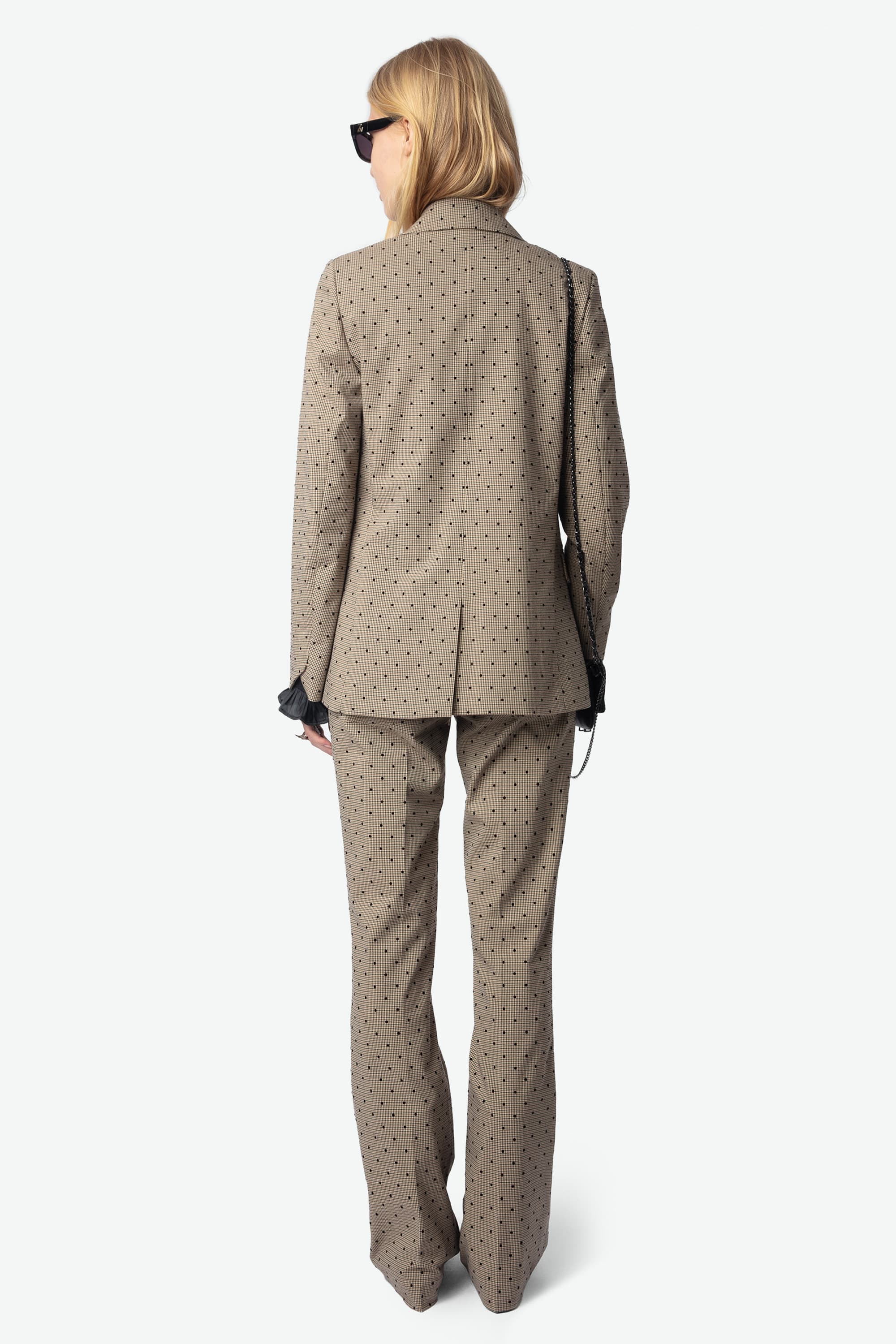 Valse Check Dotted Jacket