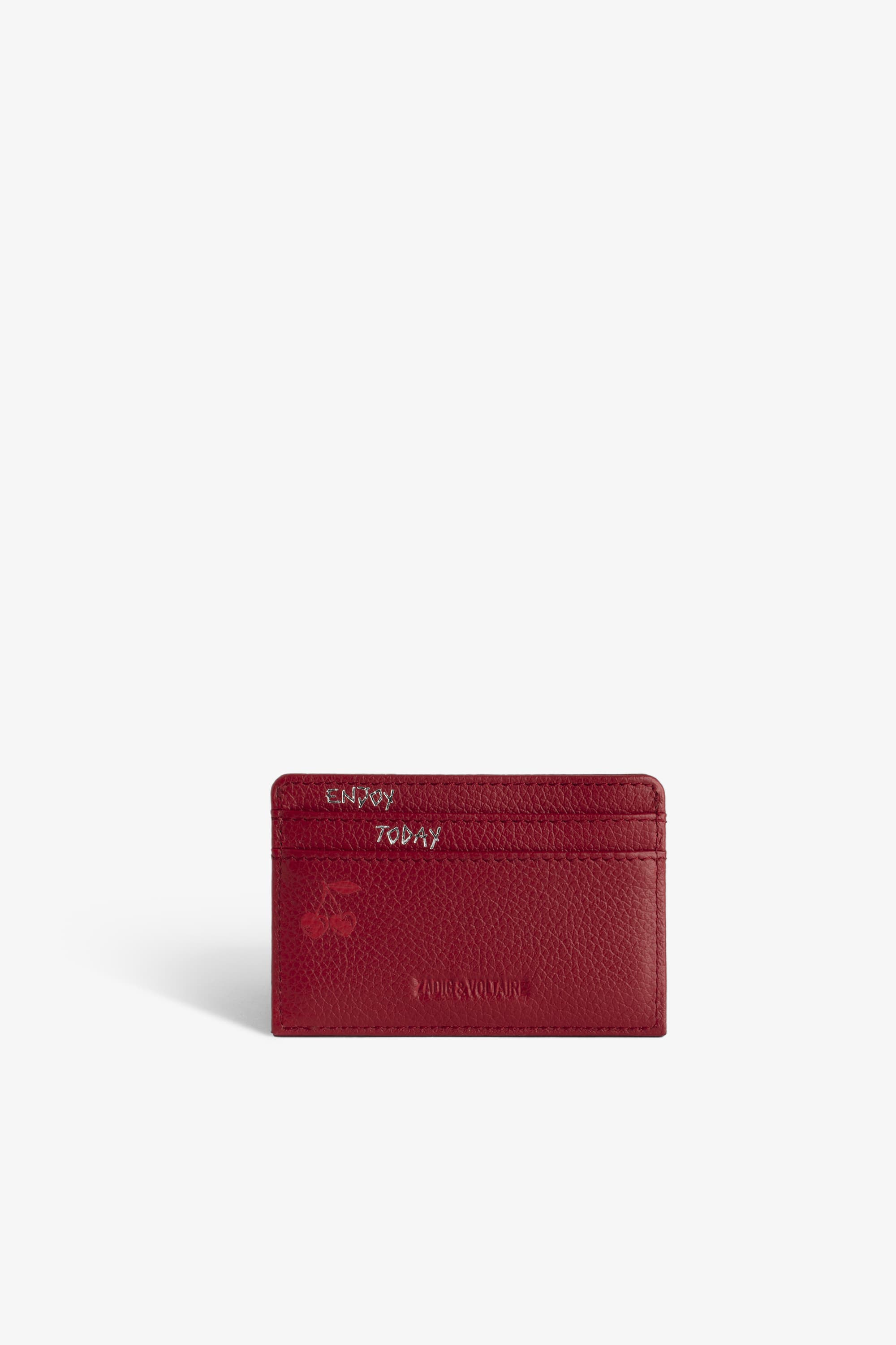 ZV Pass Cherry Card Holder