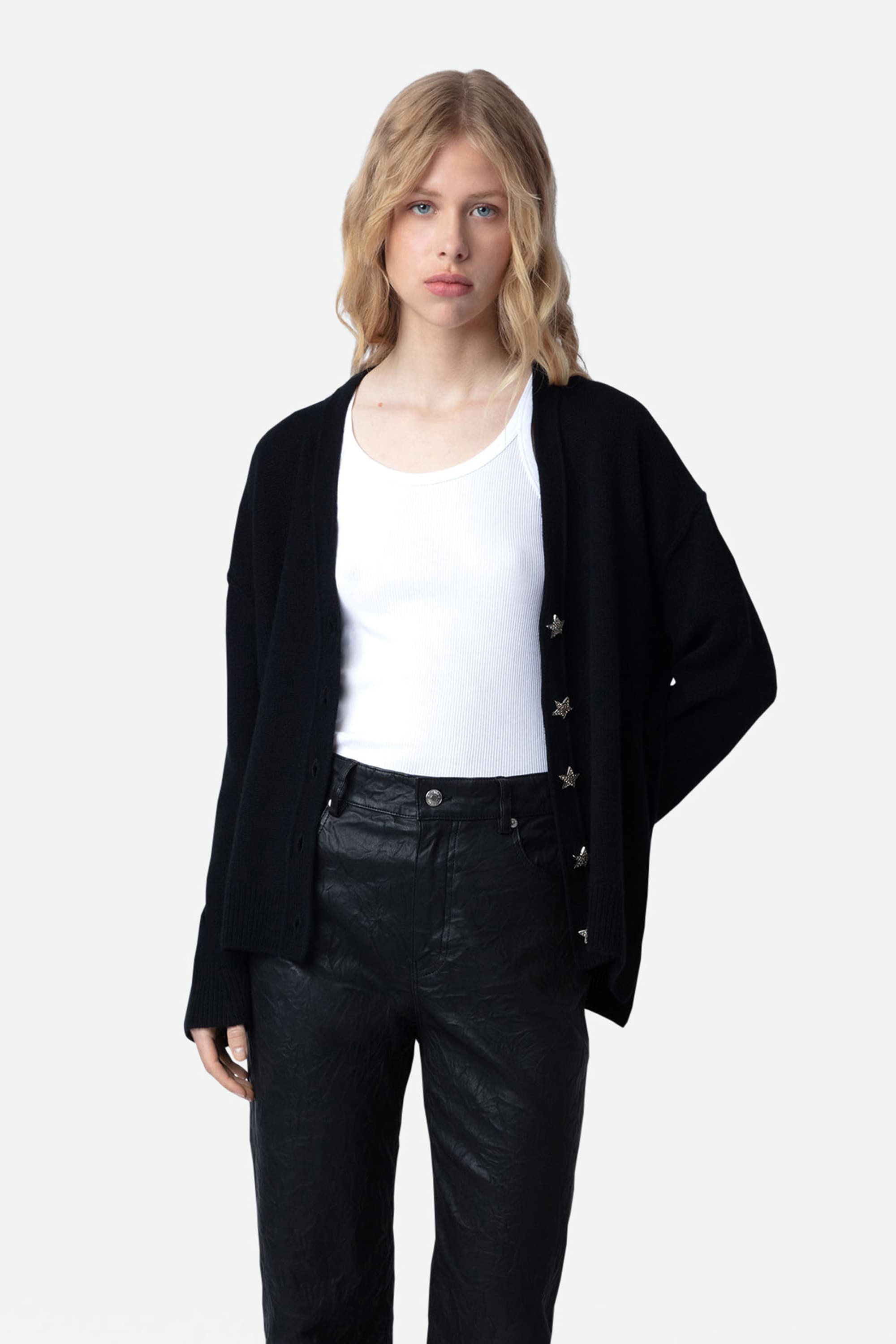 Mirka Jewel Cashmere Cardigan