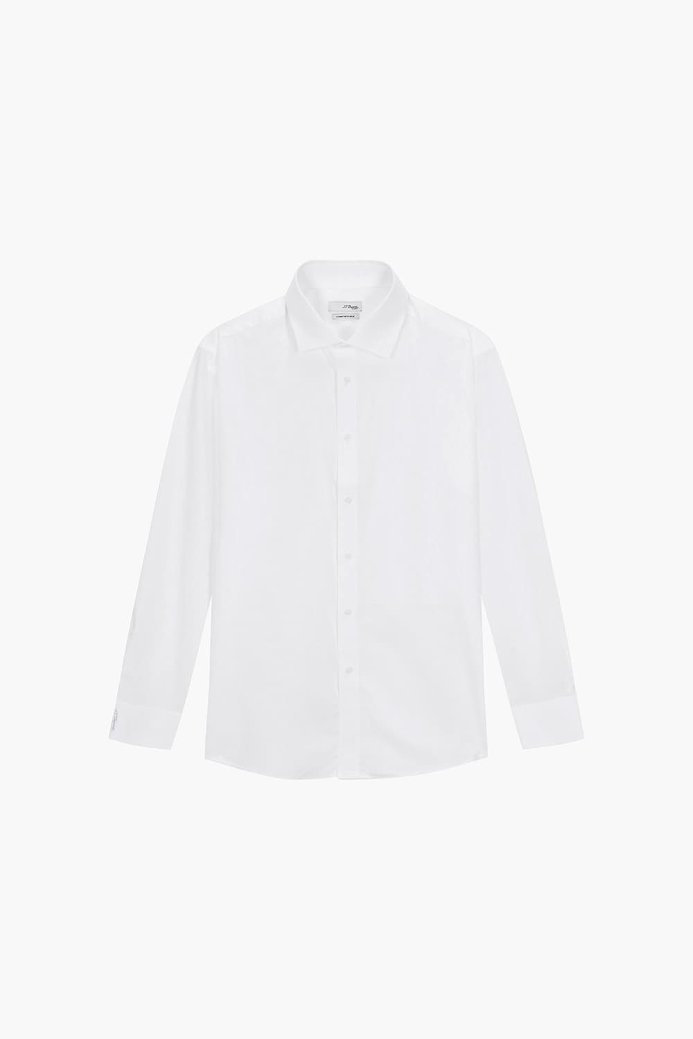 [LAST SIZE] 트윌 솔리드 751 컴포터블 셔츠 화이트