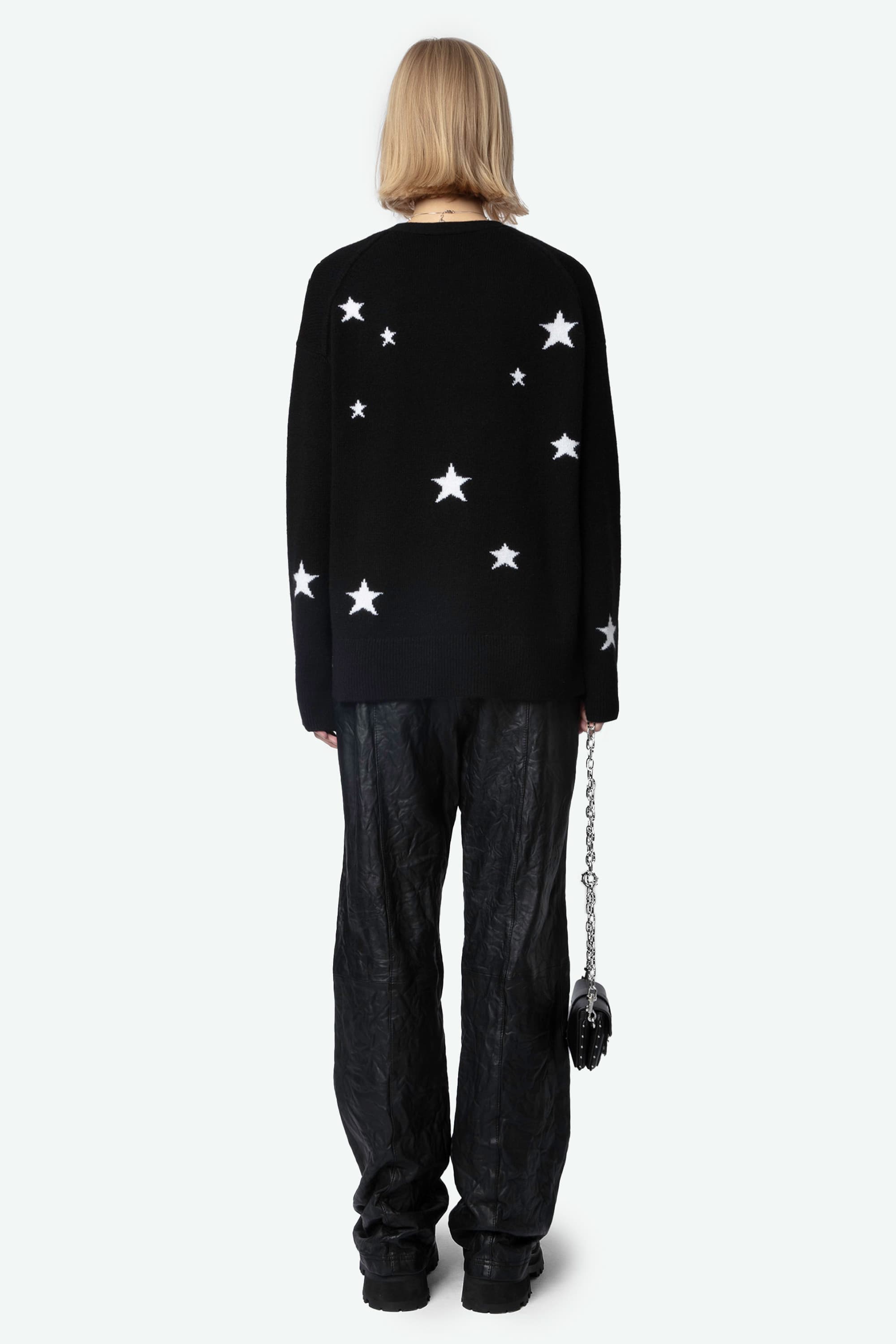 Mirka Stars Cashmere Cardigan