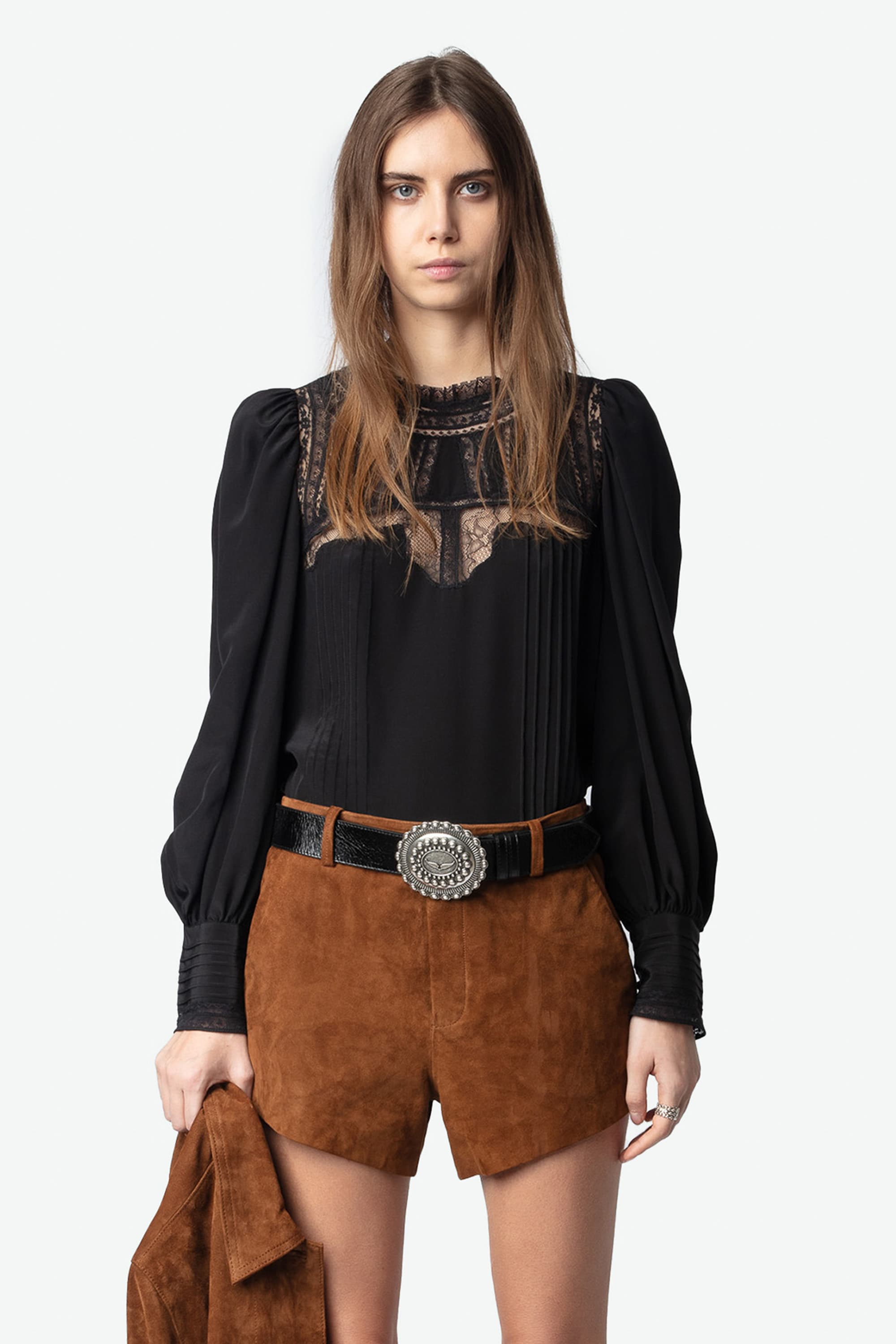 Thena Silk Blouse