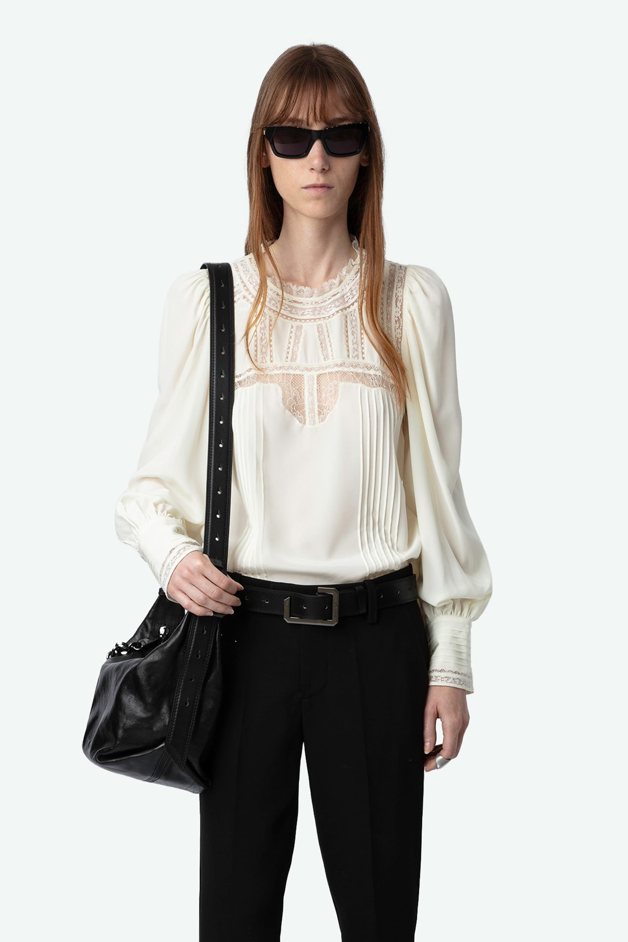 Thena Silk Blouse